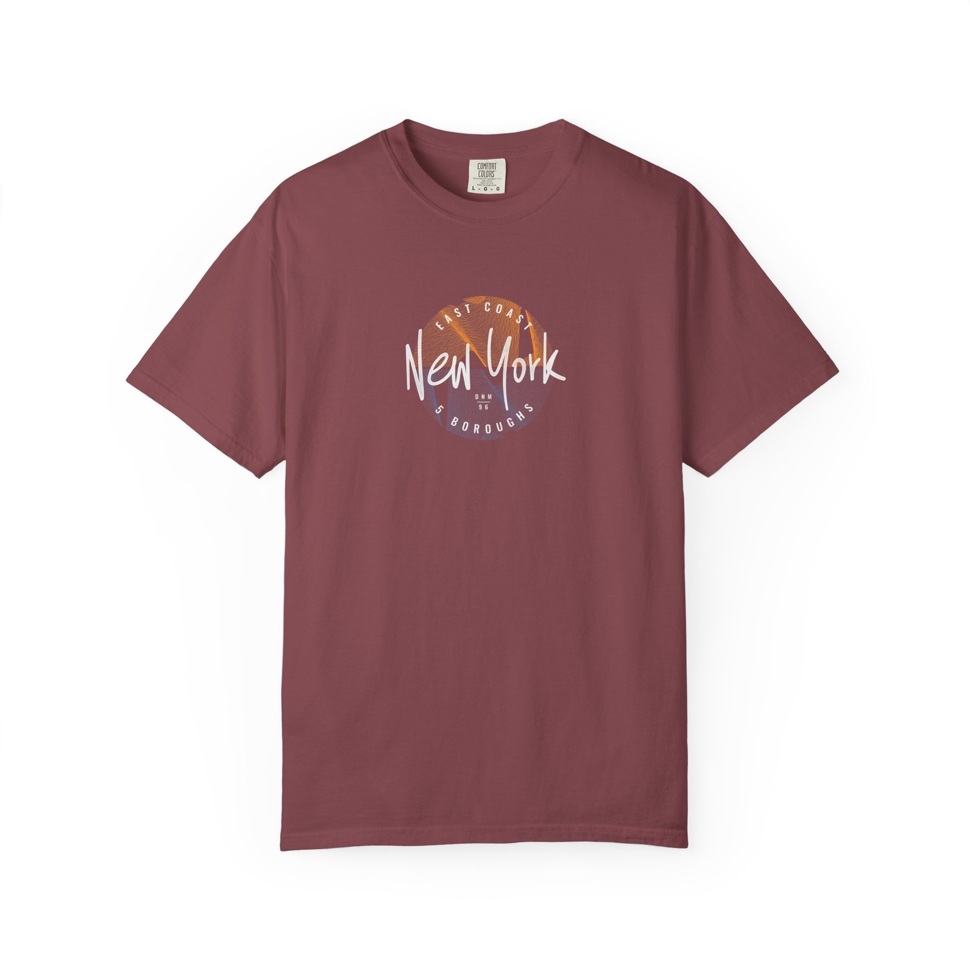 Sunset Marble Circle T-Shirt