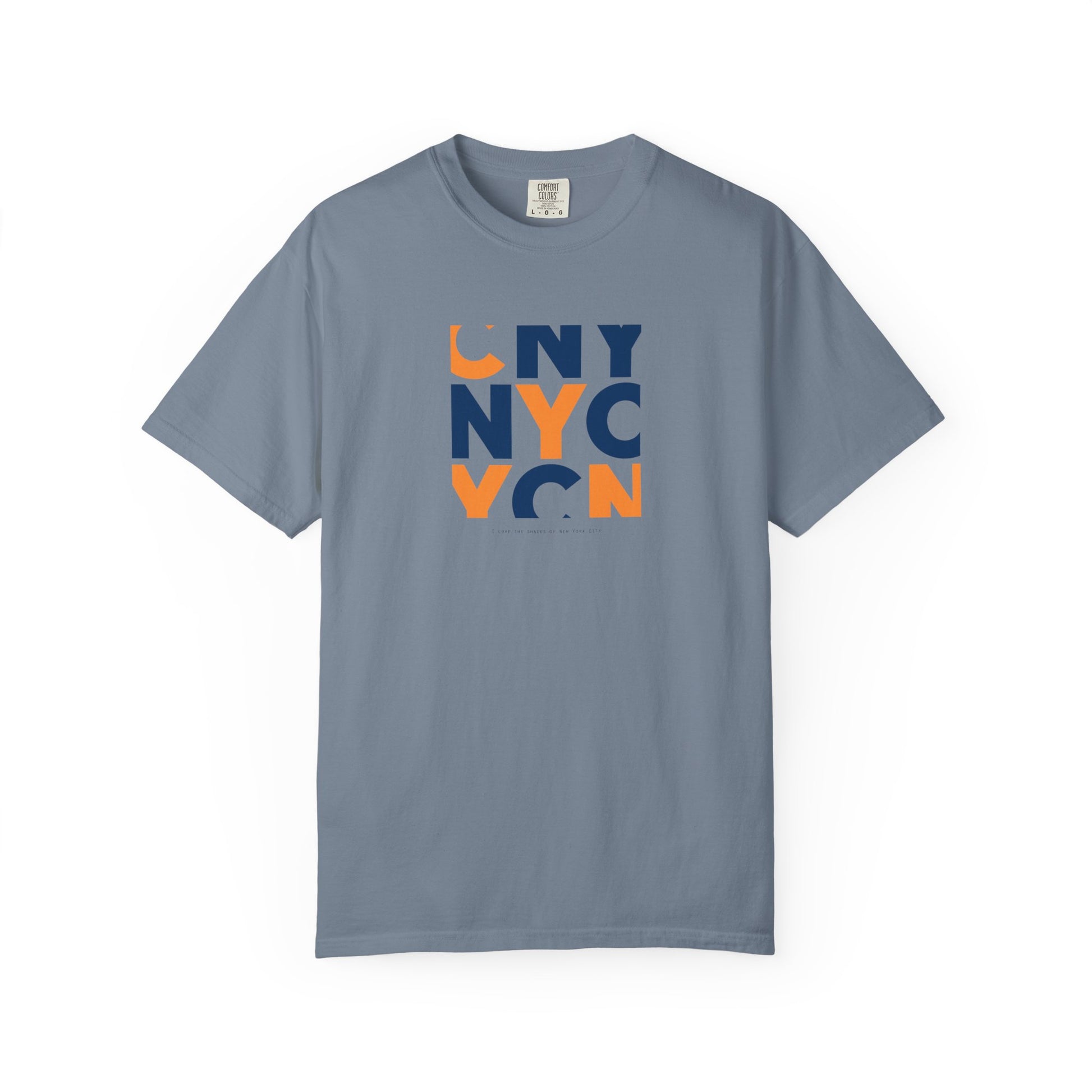 NYC Block Logo T-Shirt — Modern New York City Graphic Tee