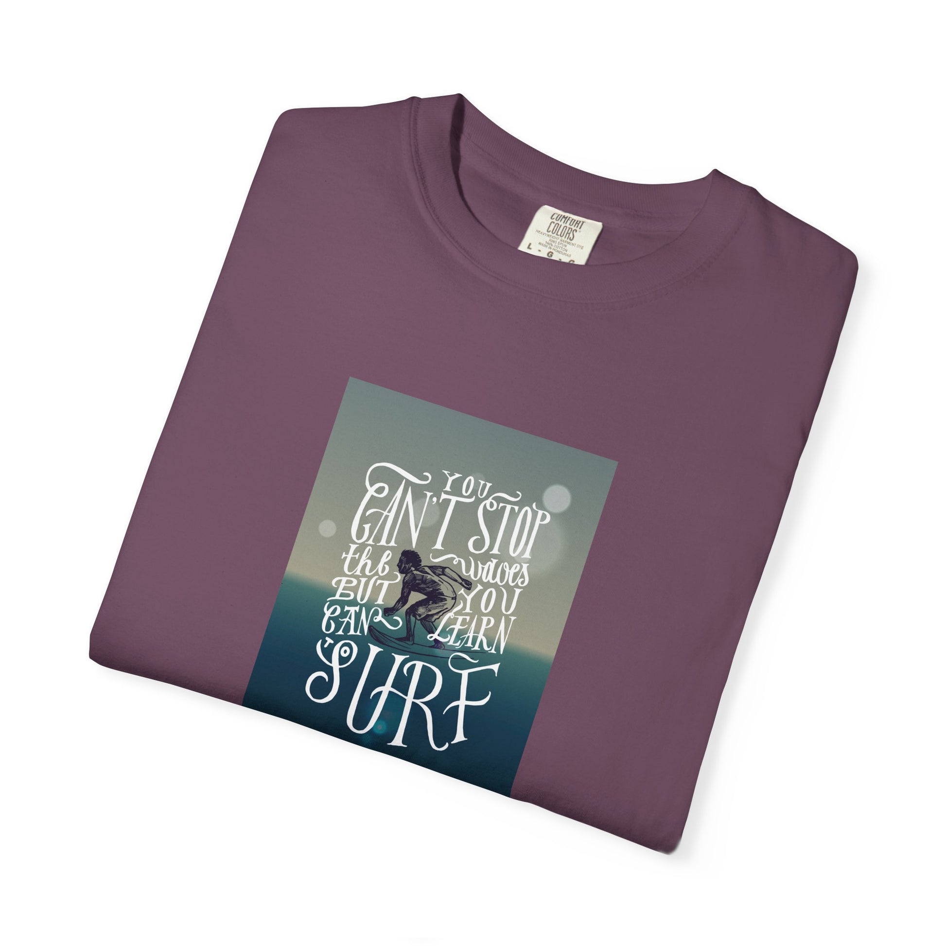 Surf Quote T-Shirt — "Live to Surf" Graphic Tee
