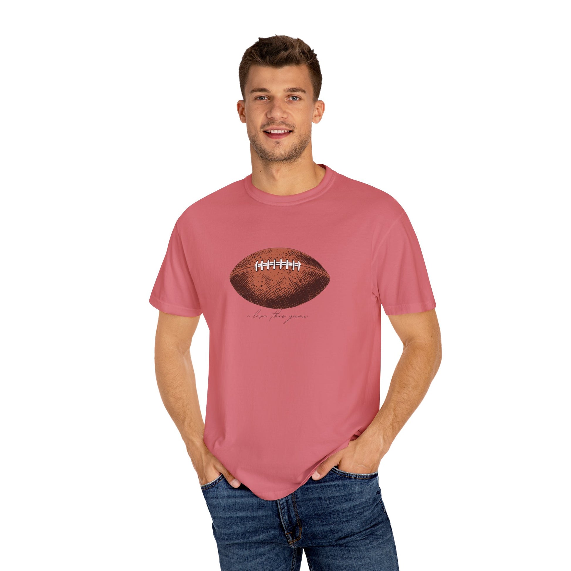 Vintage Football Graphic T-Shirt — Classic Gridiron Tee sport