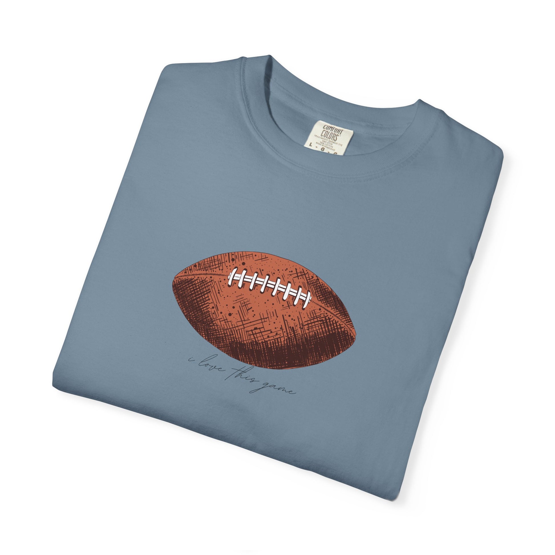 Vintage Football Graphic T-Shirt — Classic Gridiron Tee