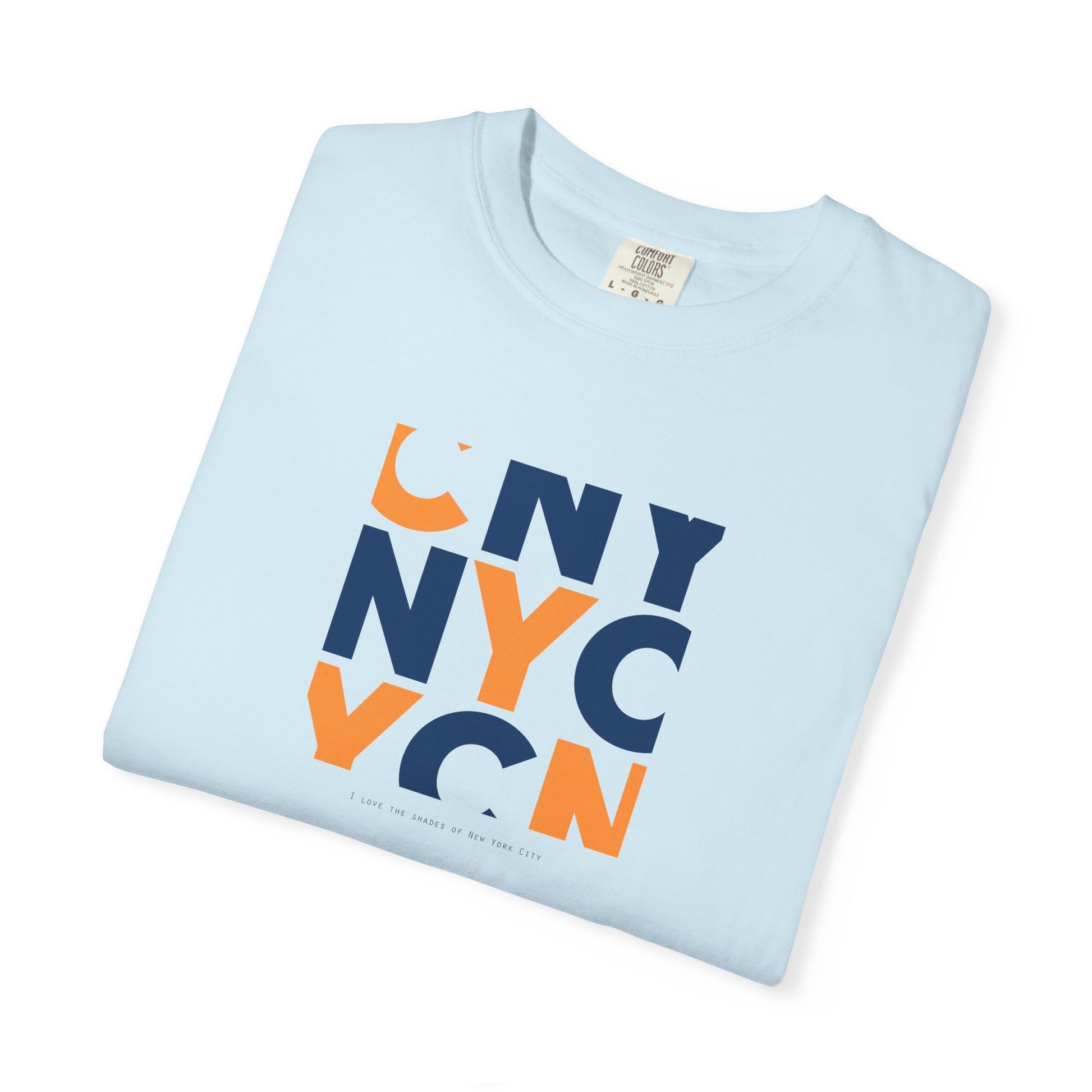 NYC Block Logo T-Shirt — Modern New York City Graphic Tee