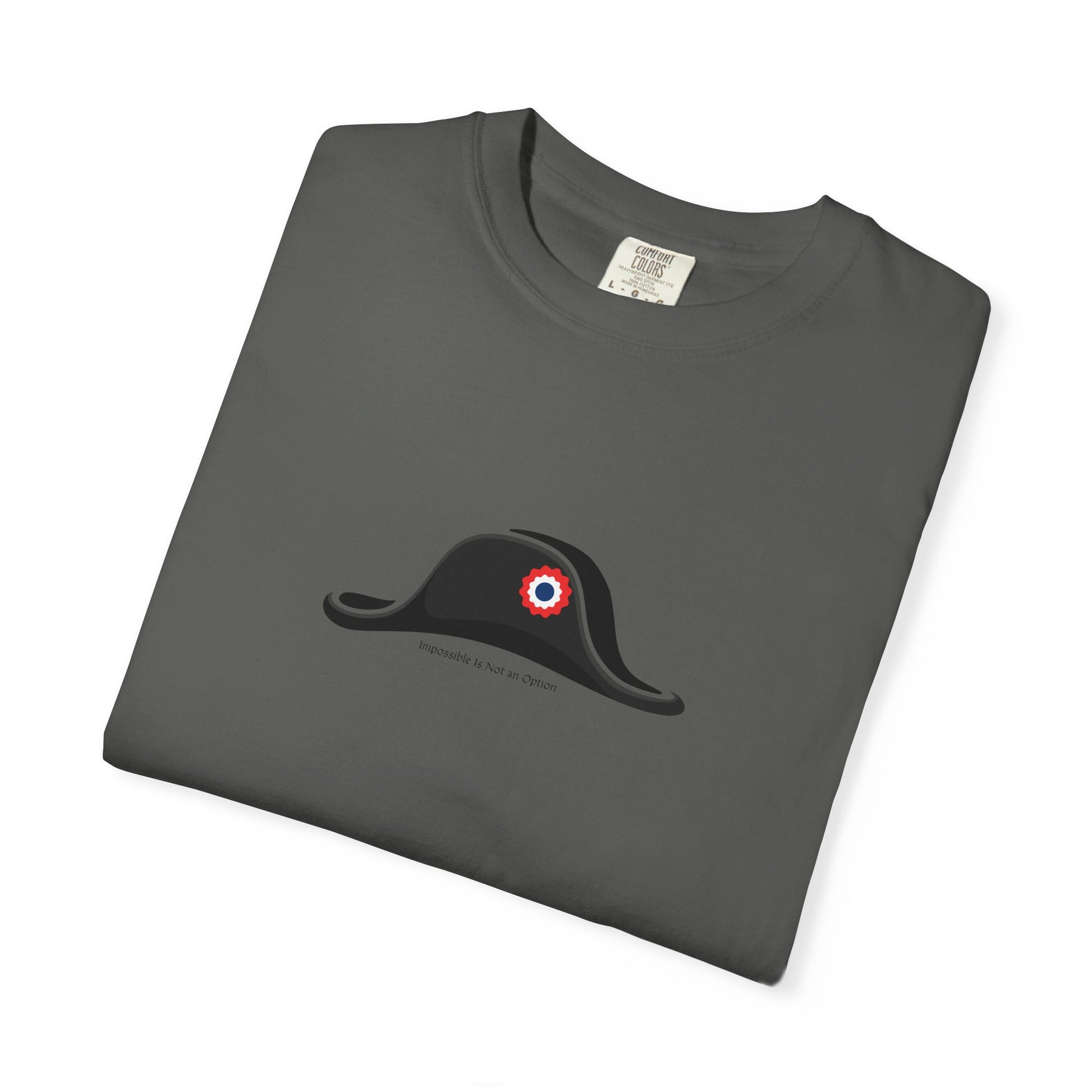 Napoleon Hat Graphic T-Shirt – Minimal French Empire Design