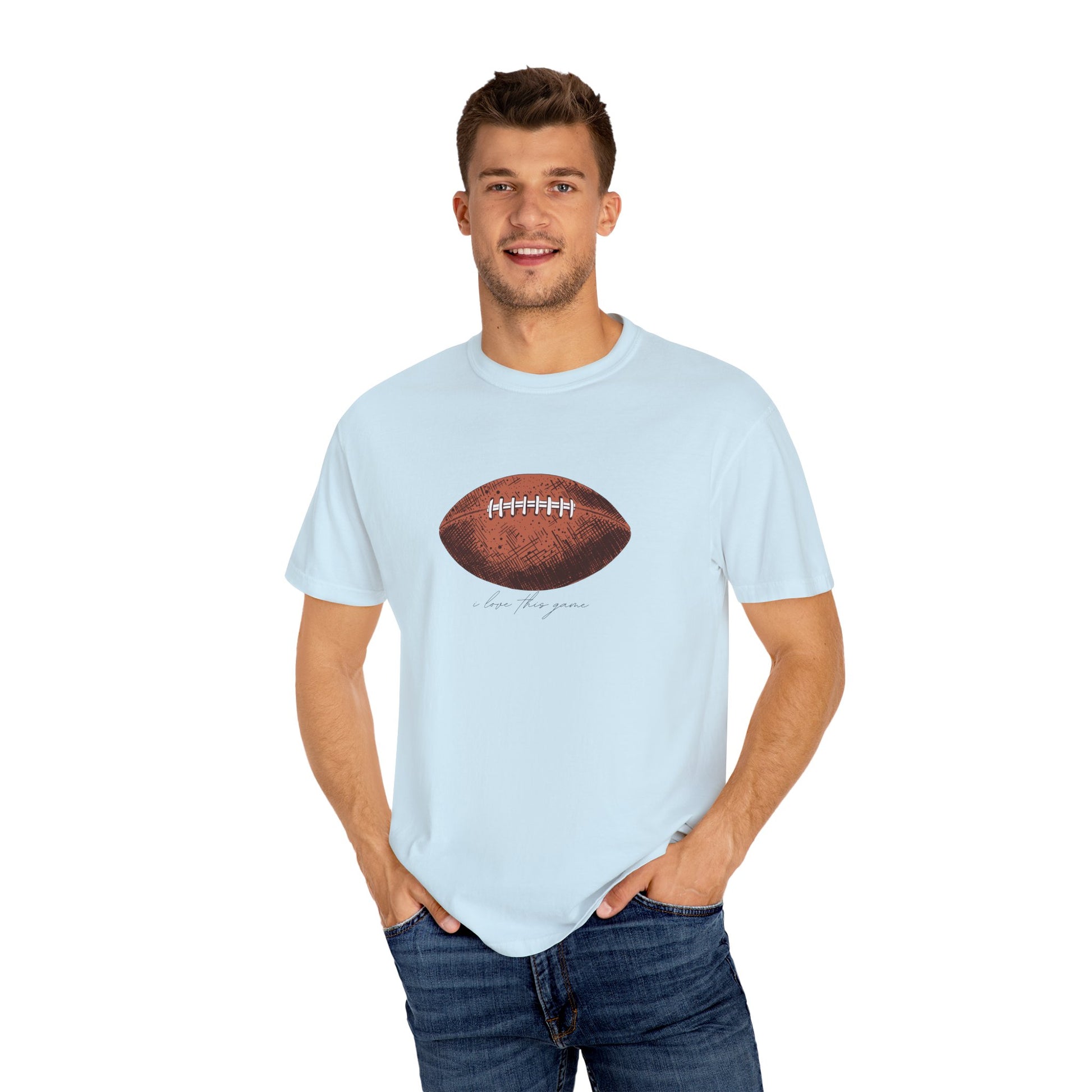 Vintage Football Graphic T-Shirt — Classic Gridiron Tee sport