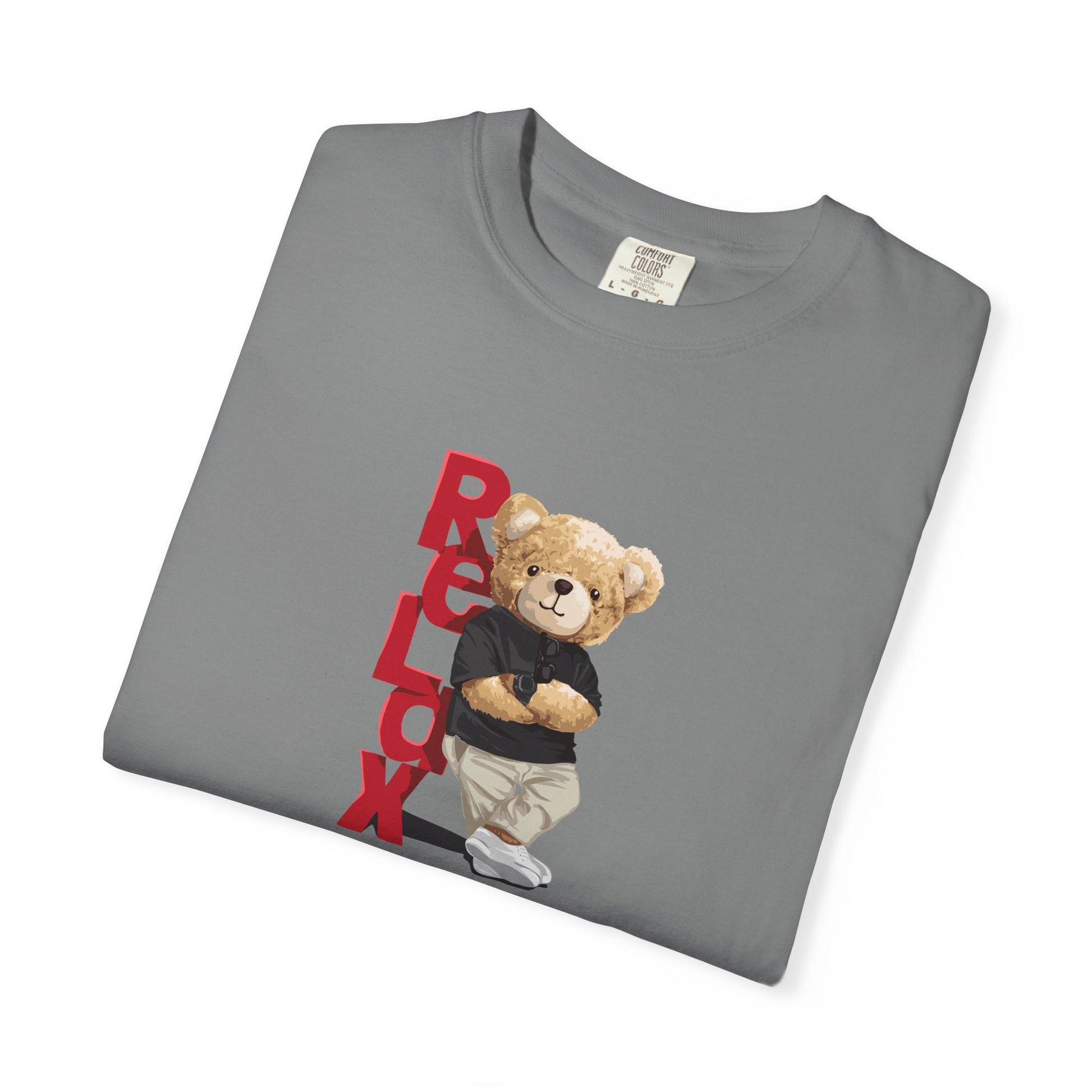T-Shirt - Relax Teddy Bear Graphic Tee
