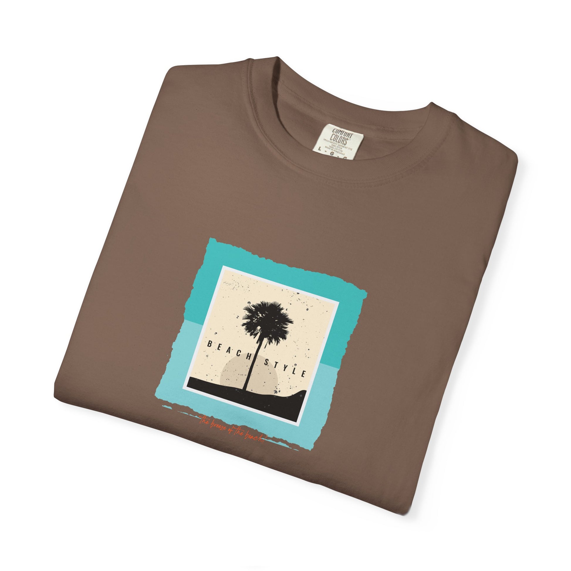 Palm Tree Sunset T-Shirt — Tropical Beach Vibes Graphic Tee breeze