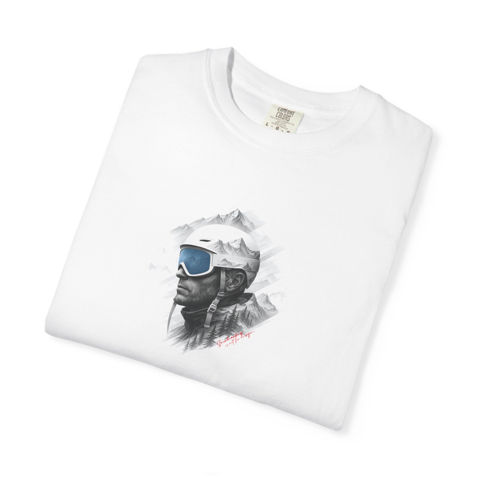 Snowboarder Portrait T-Shirt — Ski & Winter Sports Graphic Tee