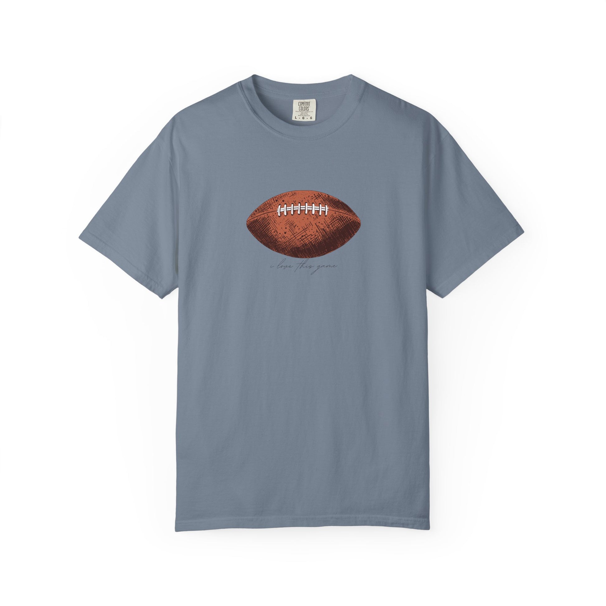 Vintage Football Graphic T-Shirt — Classic Gridiron Tee