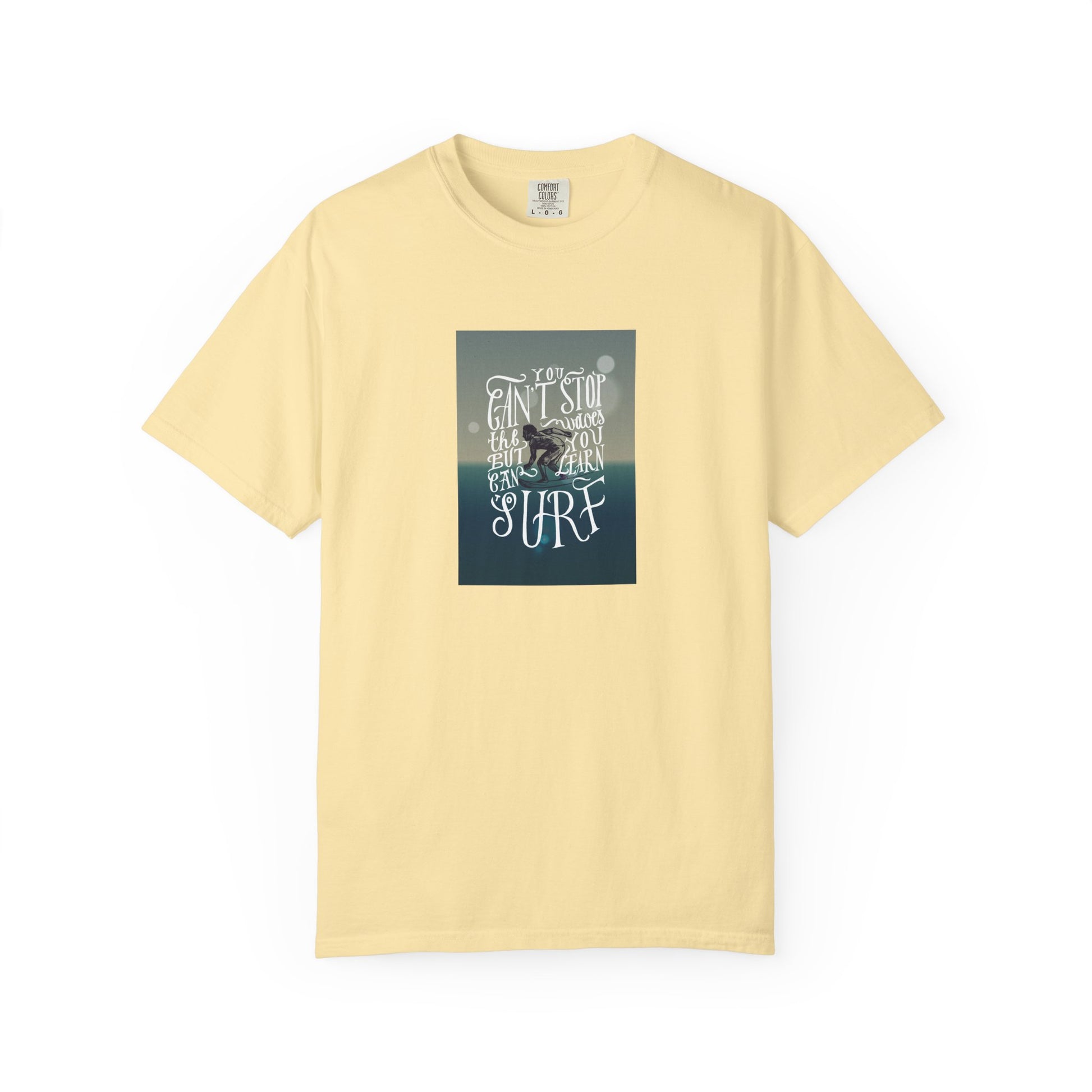 Surf Quote T-Shirt — "Live to Surf" Graphic Tee
