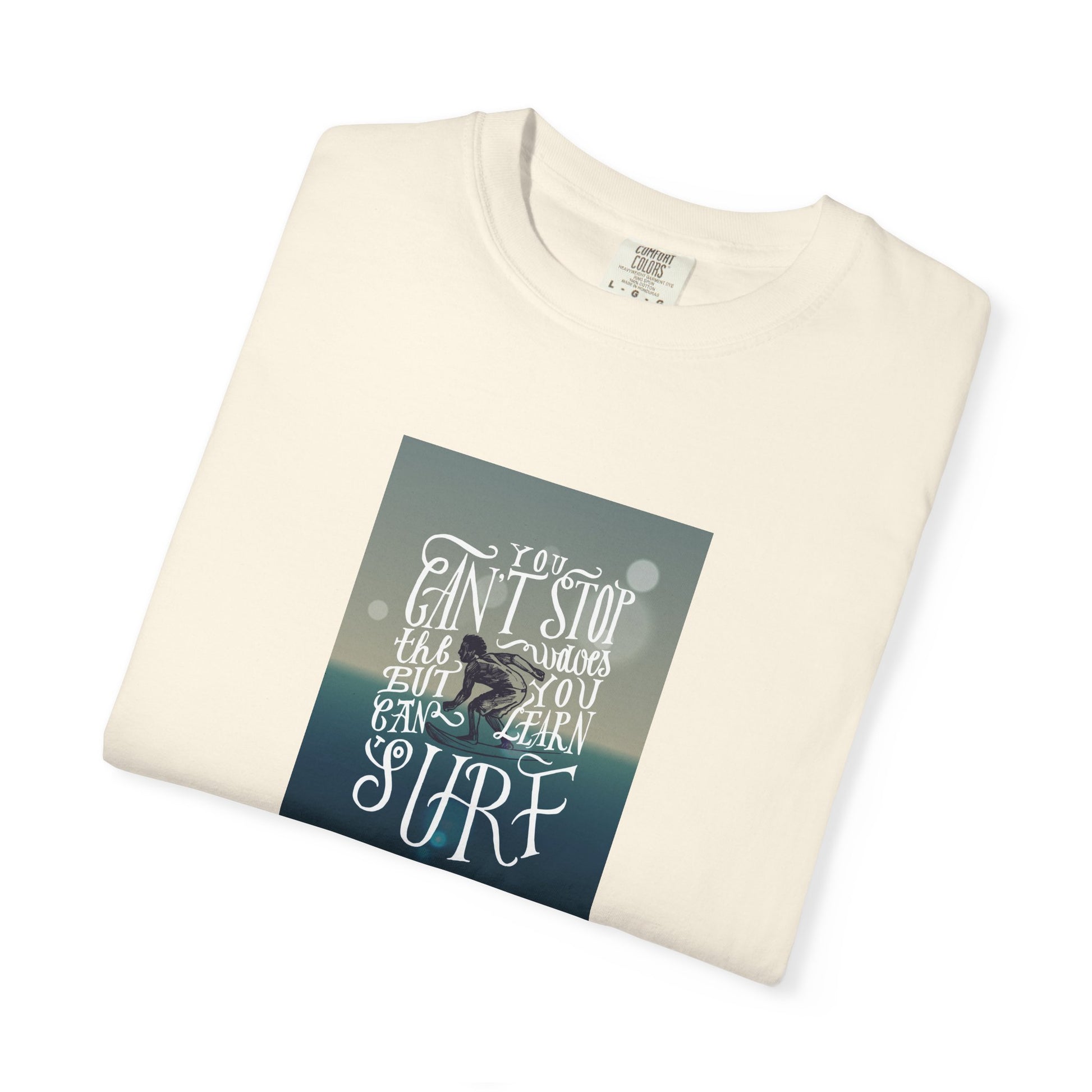 Surf Quote T-Shirt — "Live to Surf" Graphic Tee