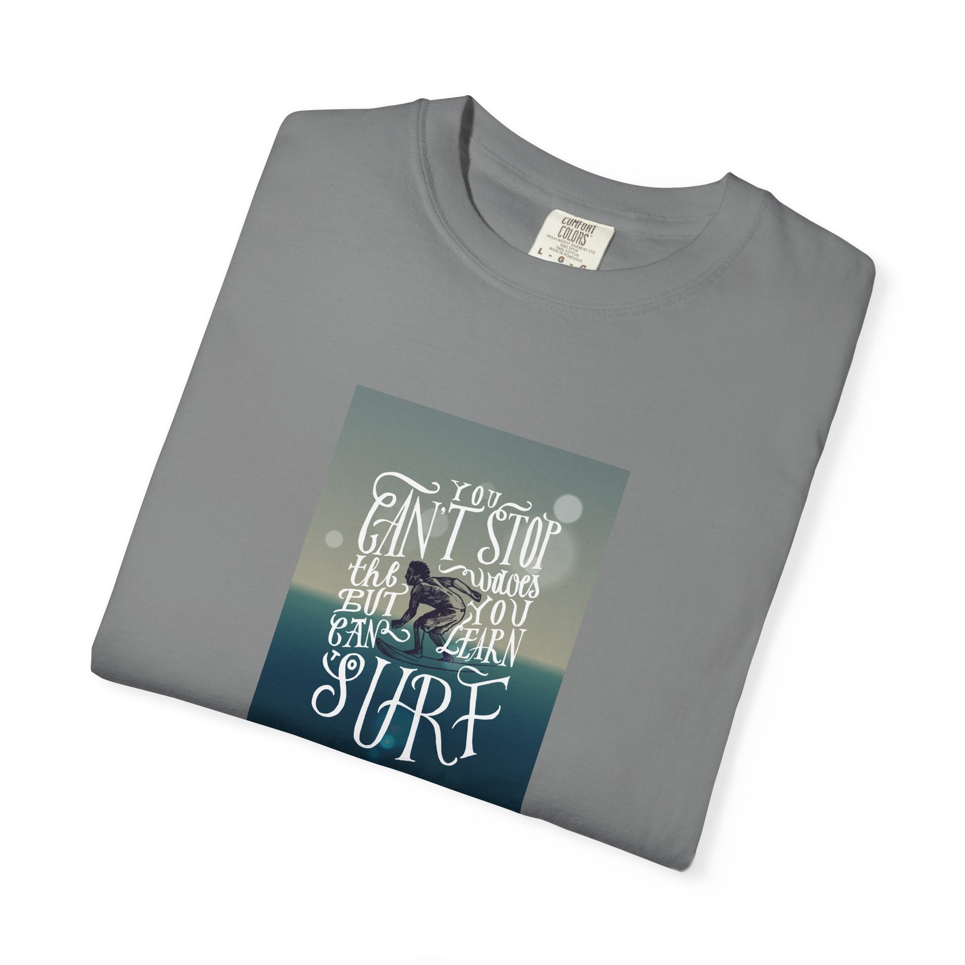 Surf Quote T-Shirt — "Live to Surf" Graphic Tee