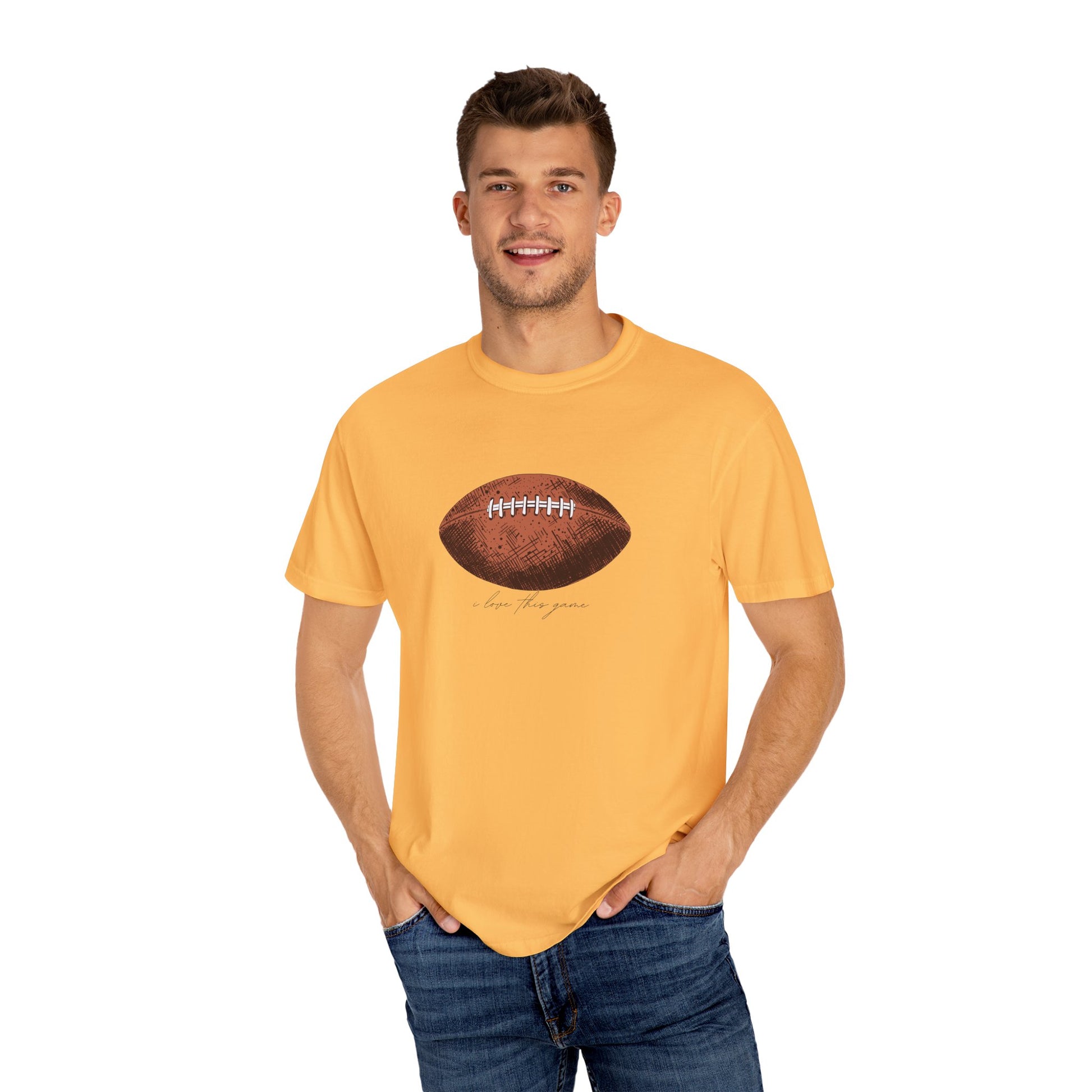 Vintage Football Graphic T-Shirt — Classic Gridiron Tee sport