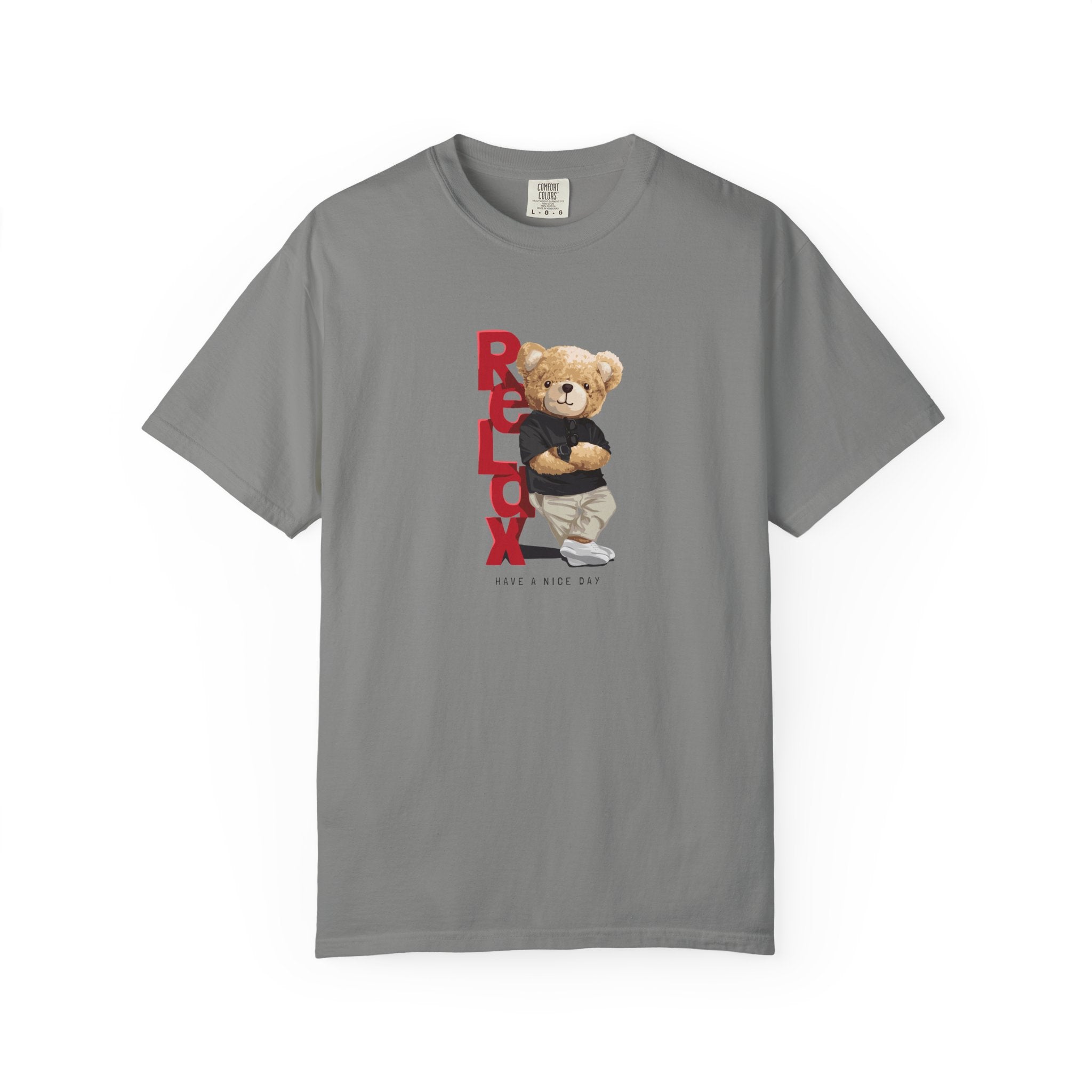T-Shirt - Relax Teddy Bear Graphic Tee