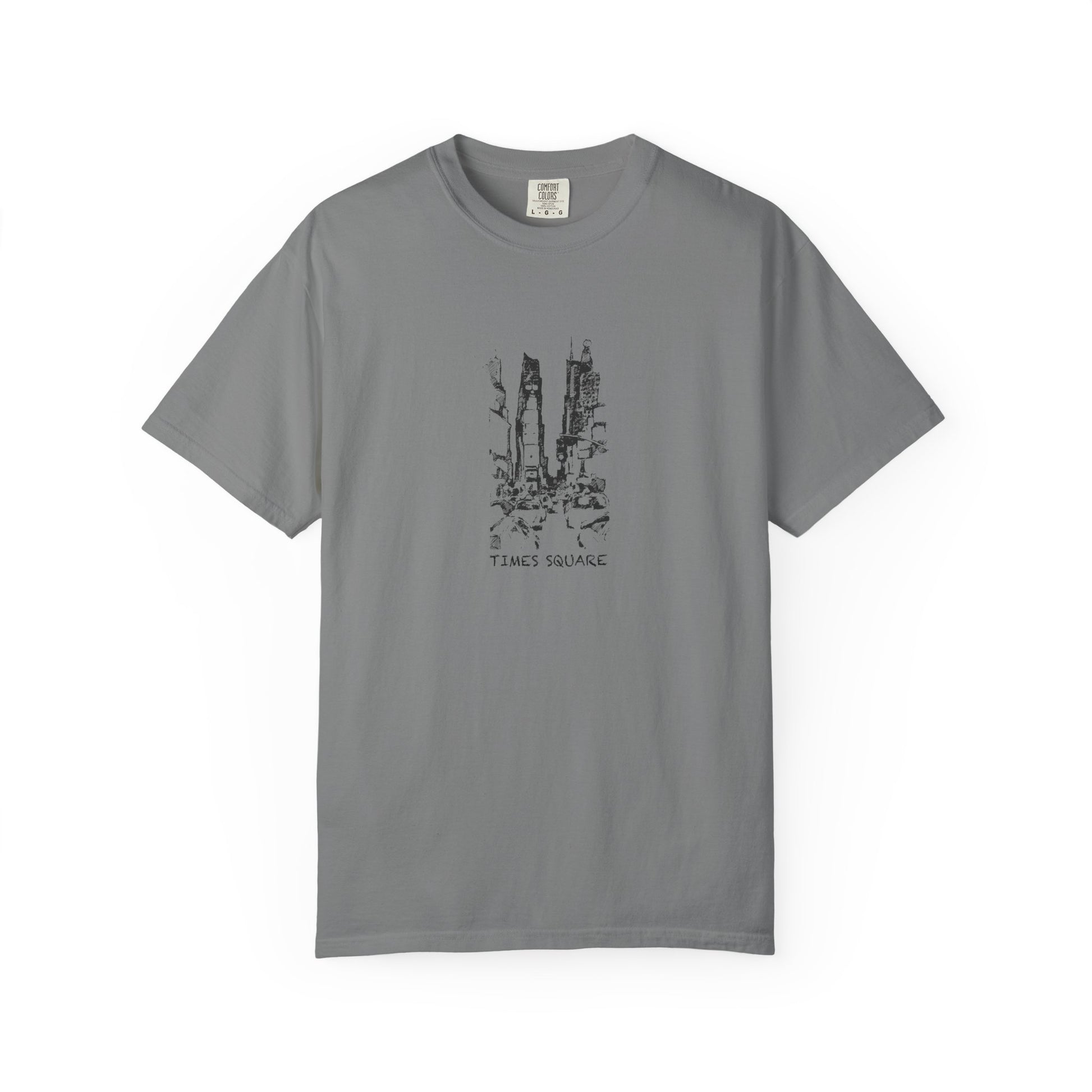 T-Shirt — Minimal Desert Cactus Sketch Tee (I Paint Smallcaps)