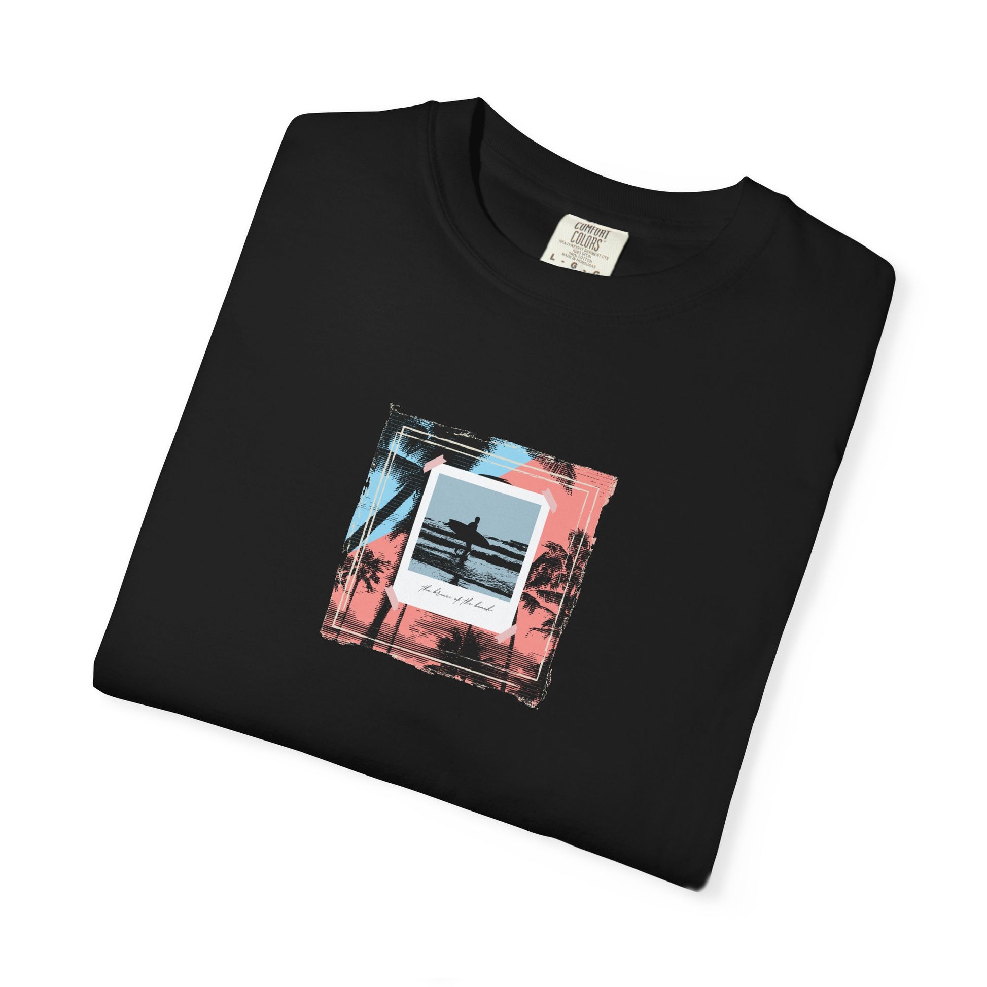 T-Shirt — Retro Palm Beach Sunset Graphic Tee