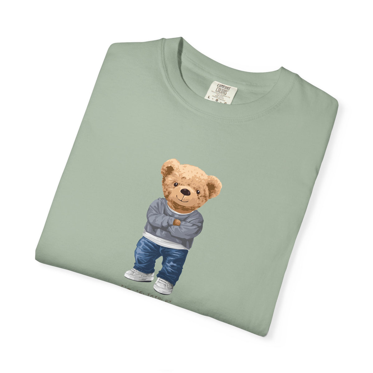 Cute Teddy Bear Graphic T-Shirt