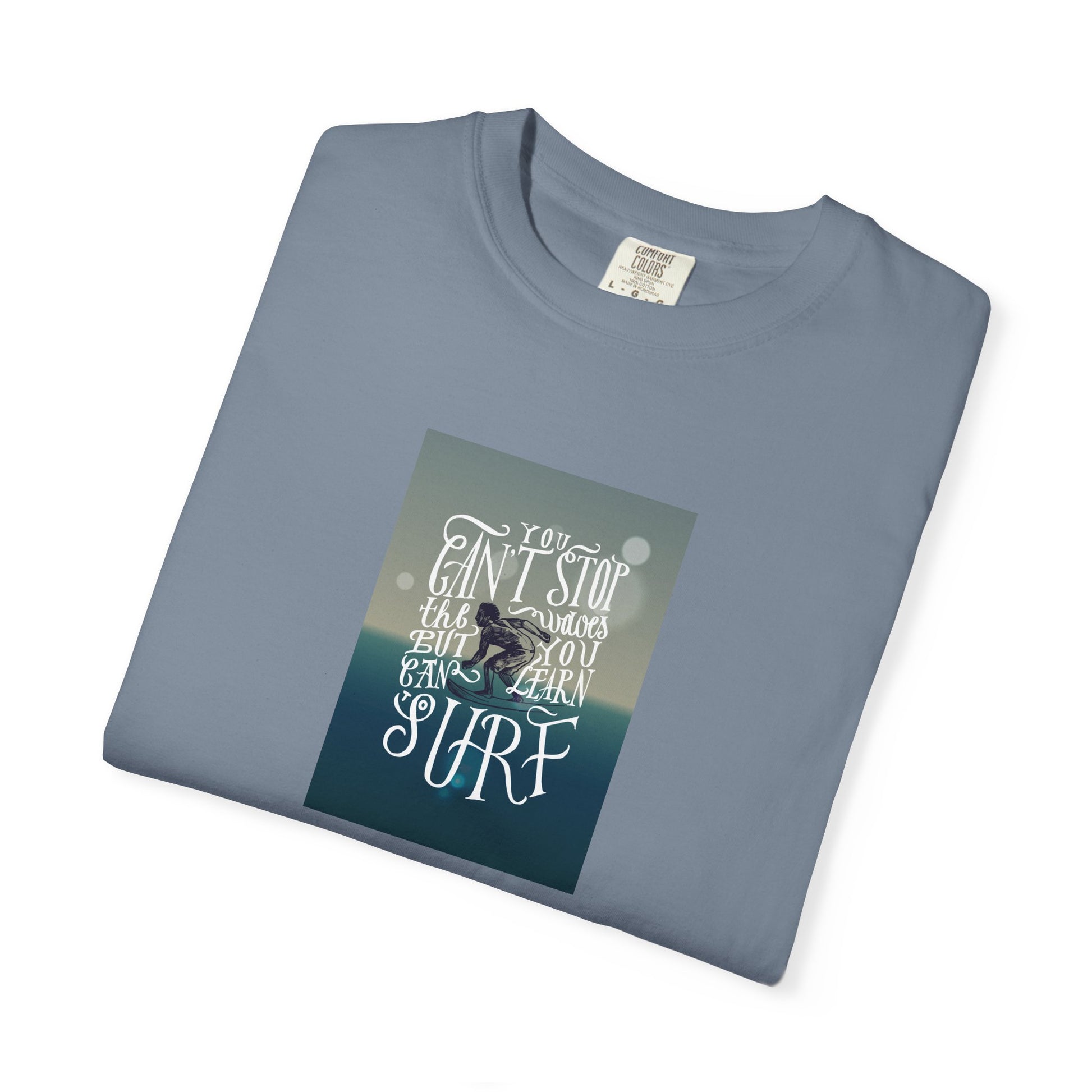 Surf Quote T-Shirt — "Live to Surf" Graphic Tee