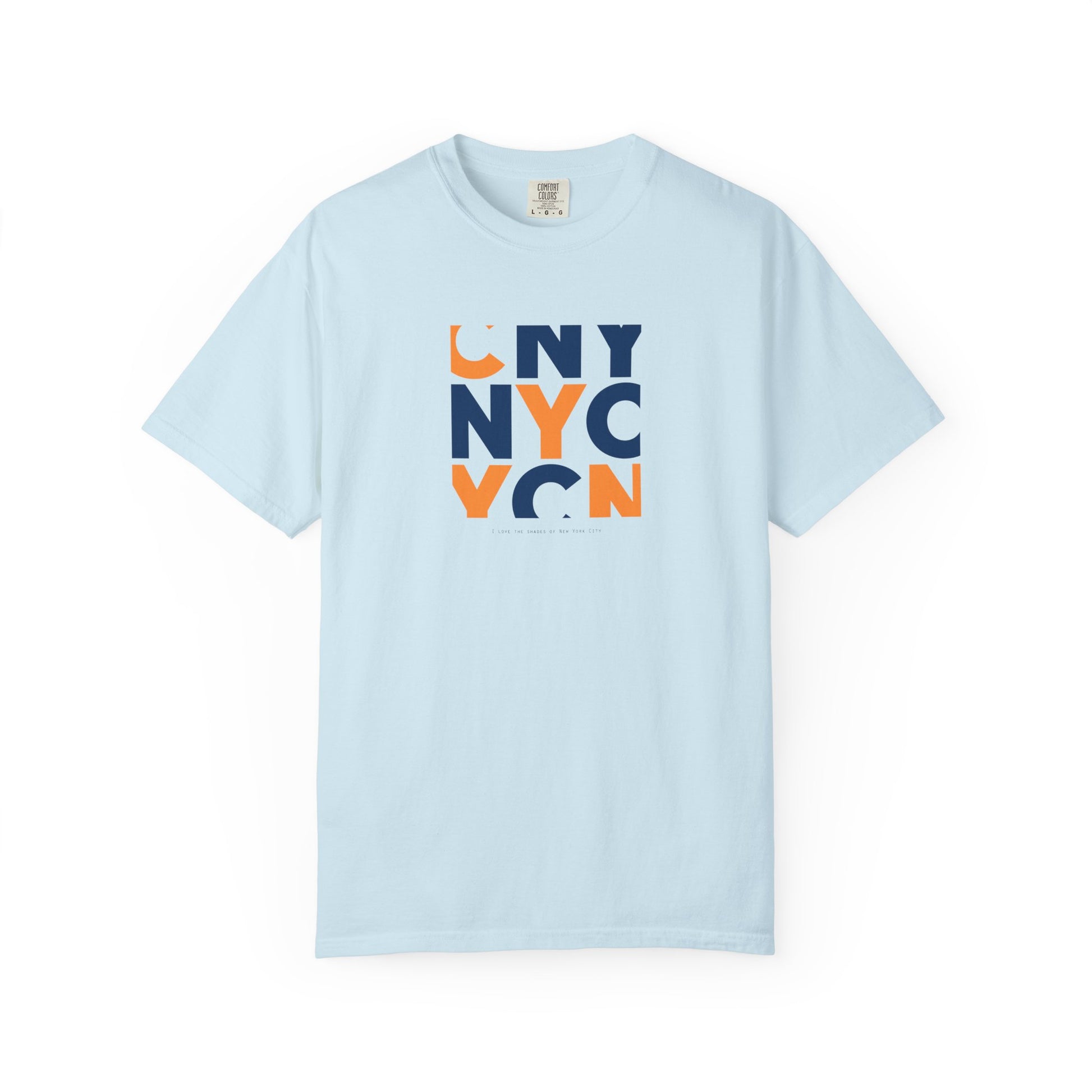 NYC Block Logo T-Shirt — Modern New York City Graphic Tee