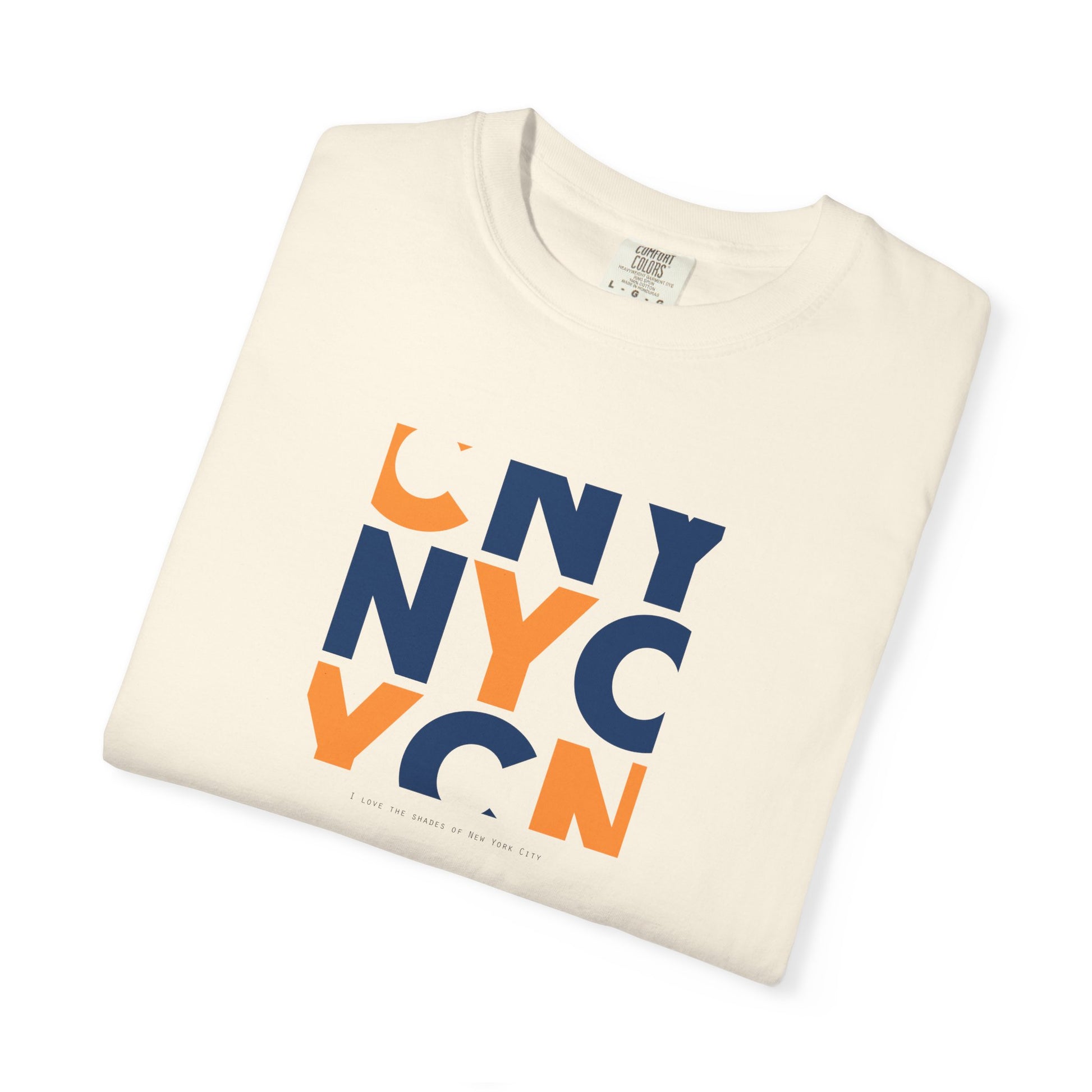 NYC Block Logo T-Shirt — Modern New York City Graphic Tee