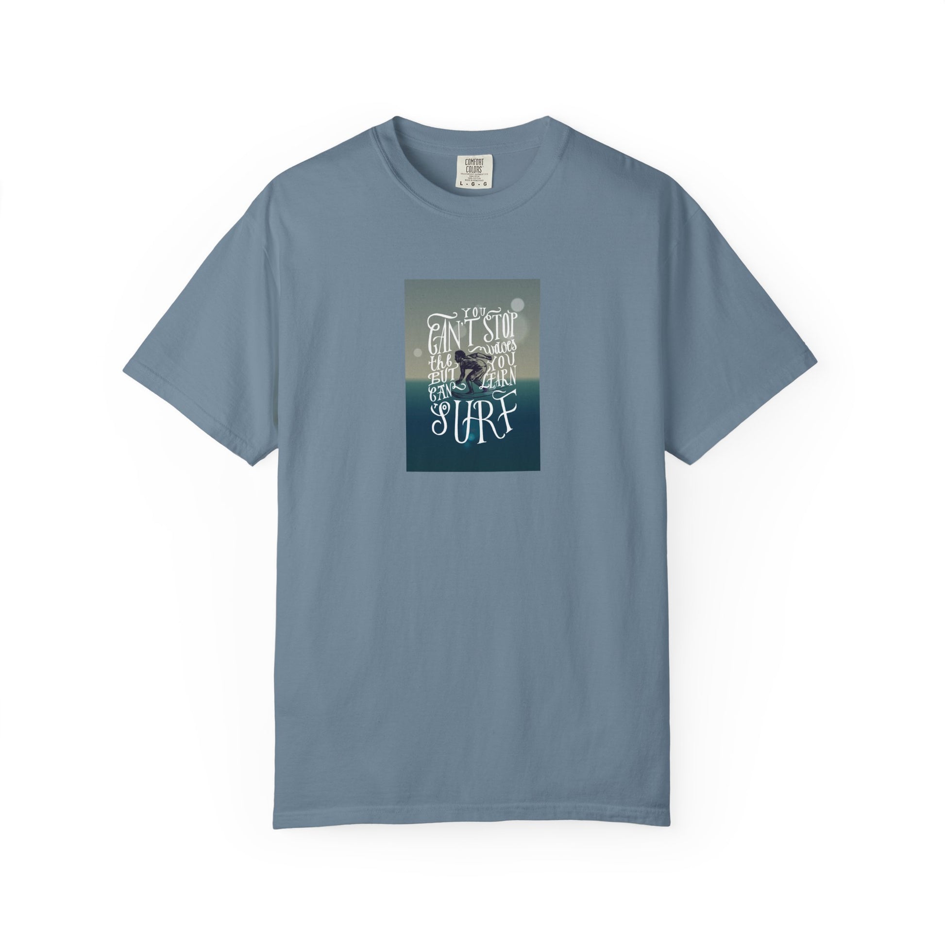 Surf Quote T-Shirt — "Live to Surf" Graphic Tee
