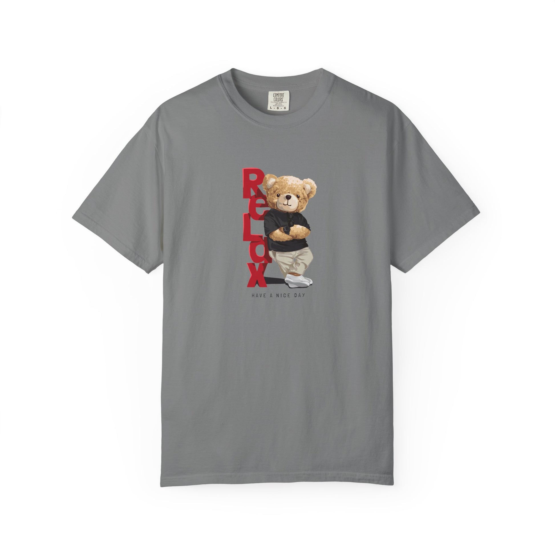 T-Shirt - Relax Teddy Bear Graphic Tee