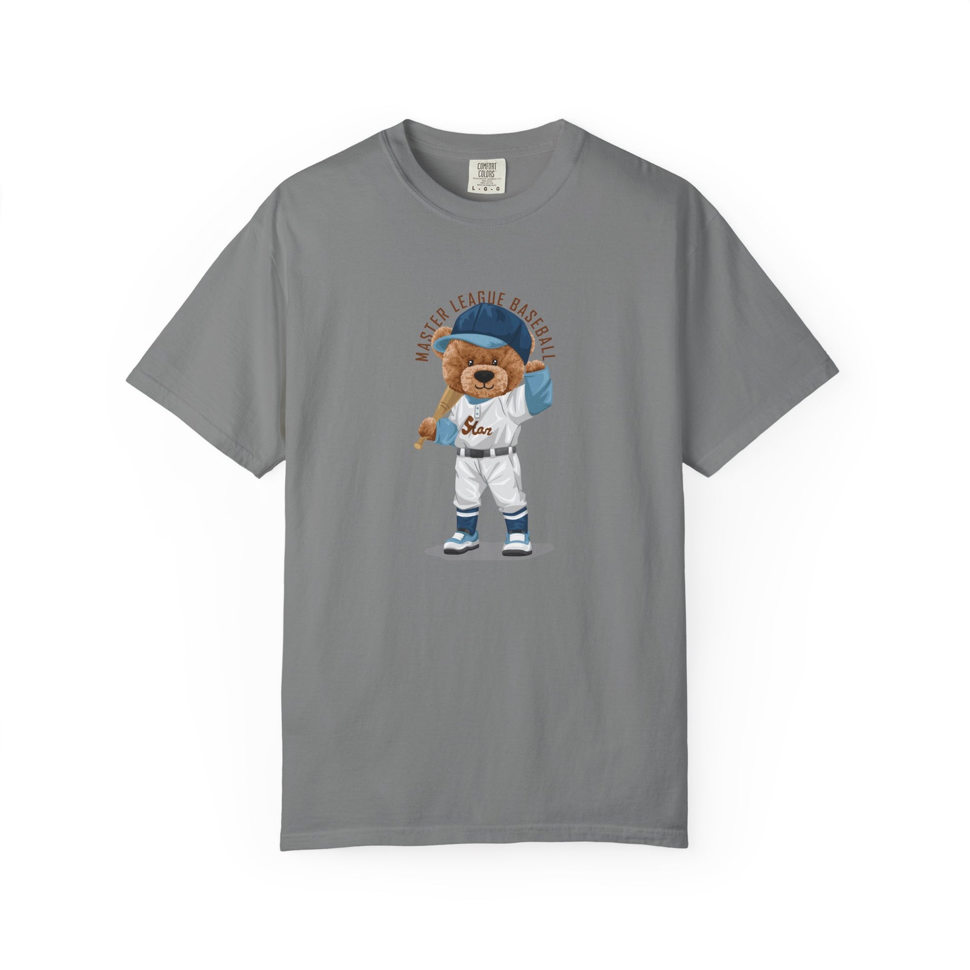 Baseball Bear T-Shirt — Cute Batter Teddy Graphic Tee (Team Spirit, Fan Gift) lifestyle