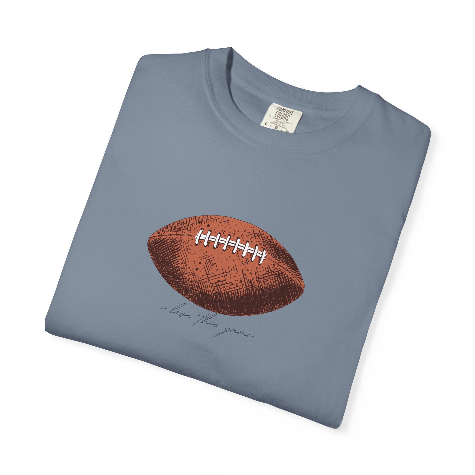 Vintage Football Graphic T-Shirt — Classic Gridiron Tee