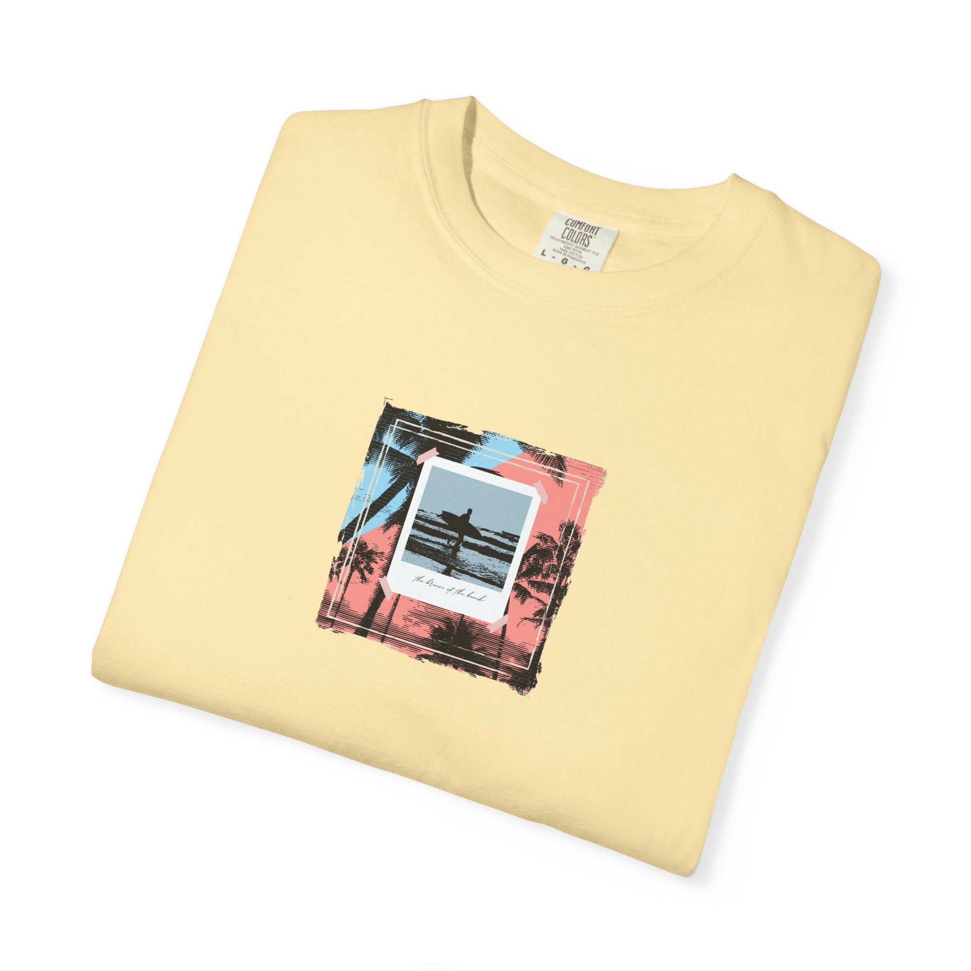 T-Shirt — Retro Palm Beach Sunset Graphic Tee