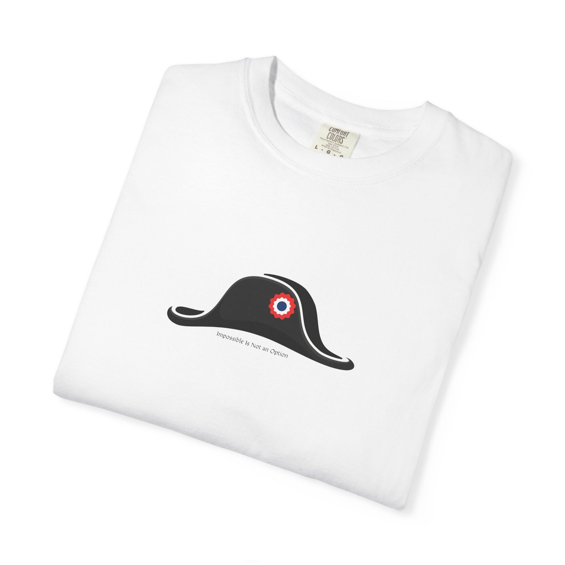 Napoleon Hat Graphic T-Shirt – Minimal French Empire Design
