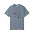 Gray t-shirt with 'St. Joan' graphic design on a white background