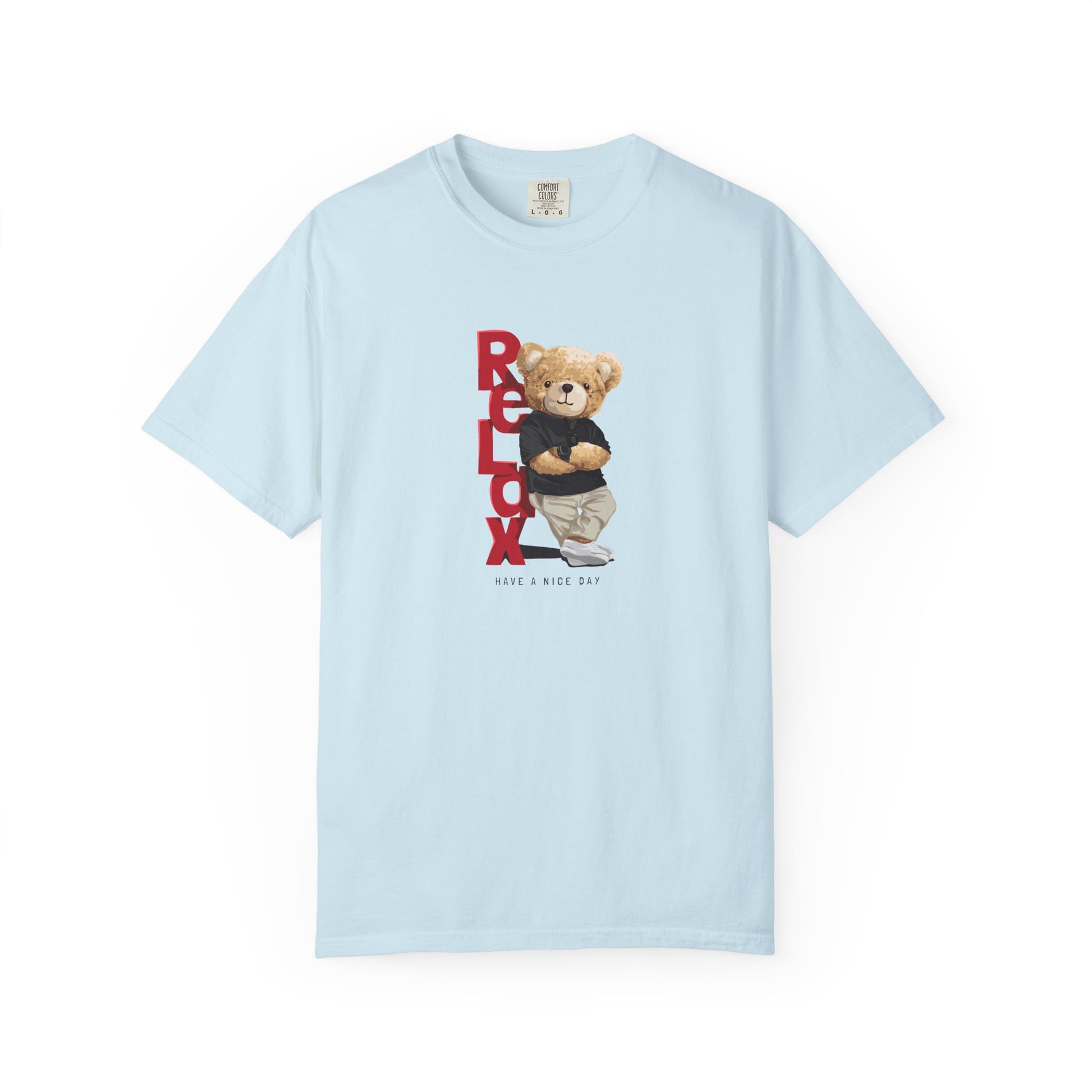 T-Shirt - Relax Teddy Bear Graphic Tee