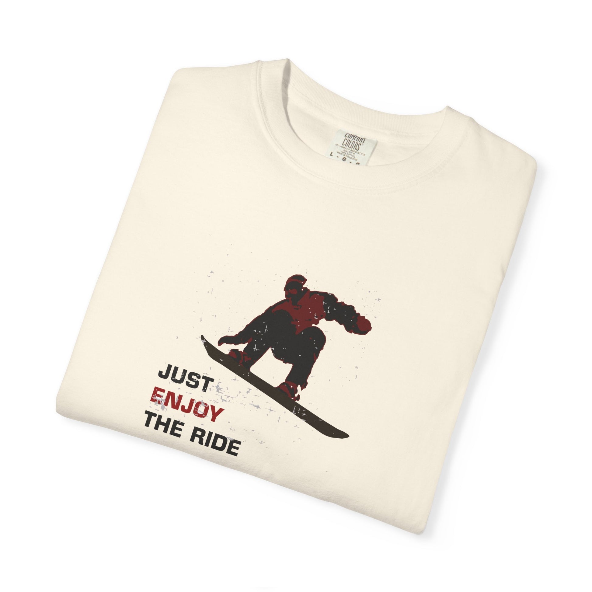 Snowboarder "Just Enjoy the Ride" T-Shirt