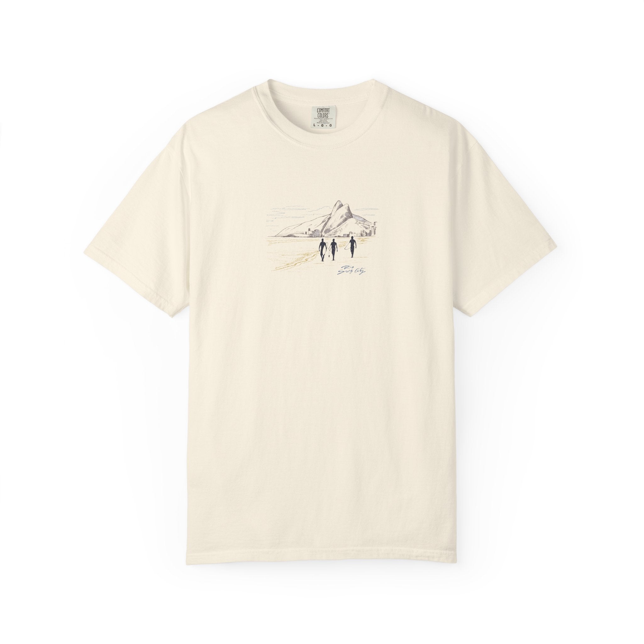 Mountain Walk T-Shirt — Minimal Hiking Tee with 'Take the Path' Illustration