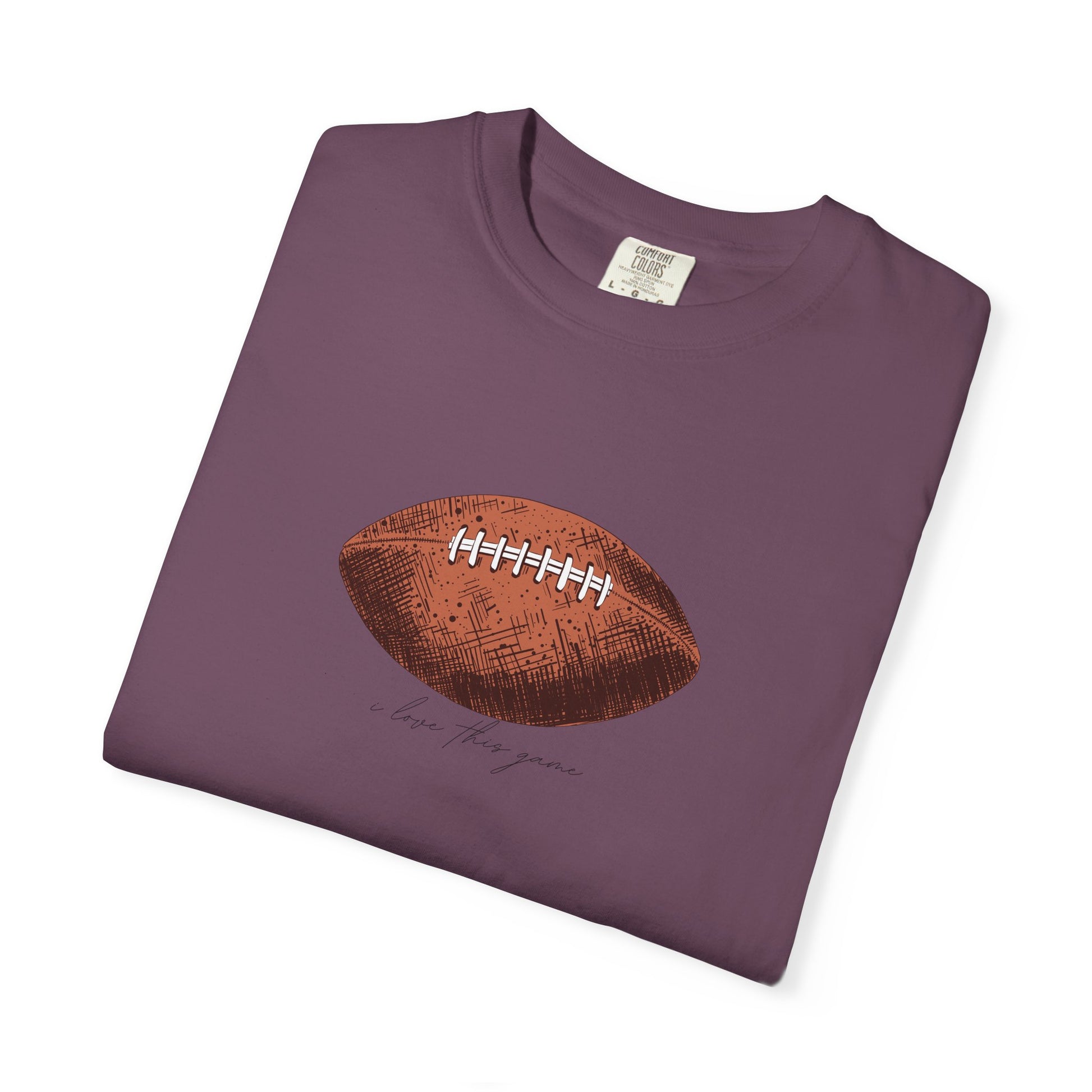 Vintage Football Graphic T-Shirt — Classic Gridiron Tee