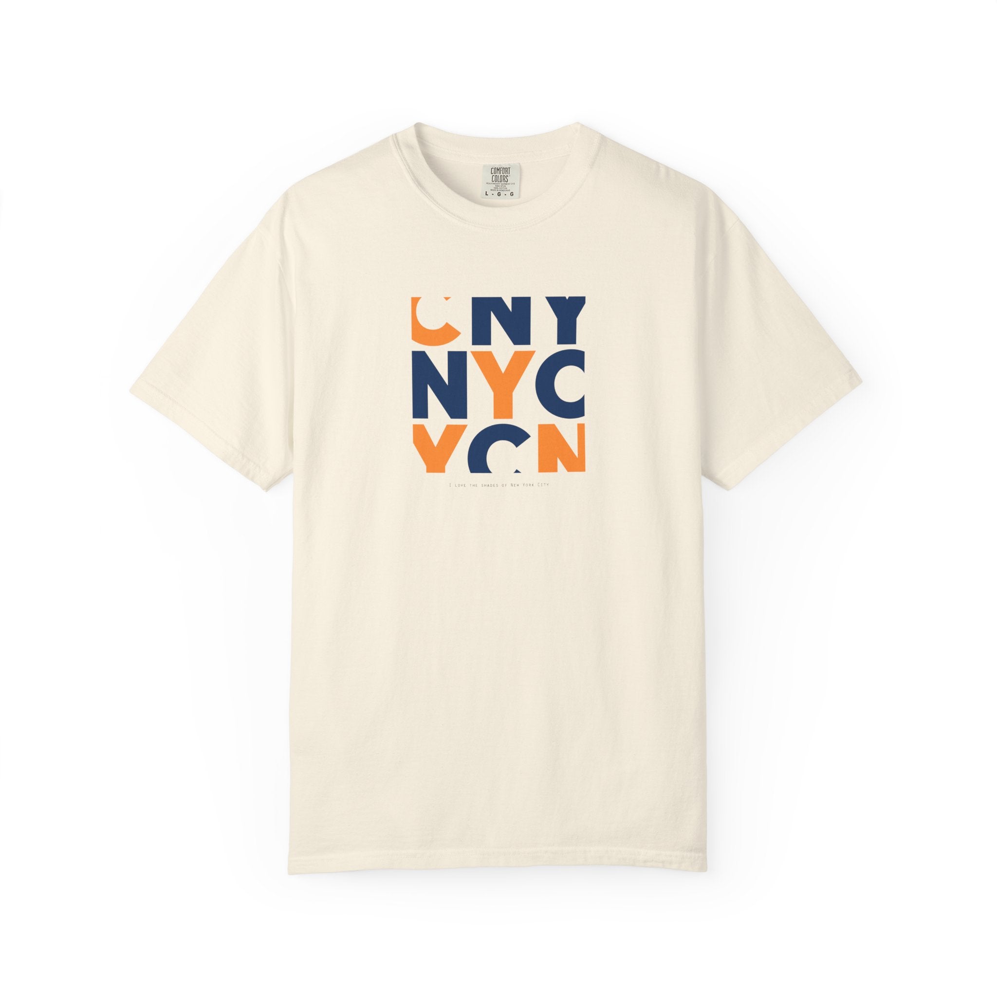 NYC Block Logo T-Shirt — Modern New York City Graphic Tee