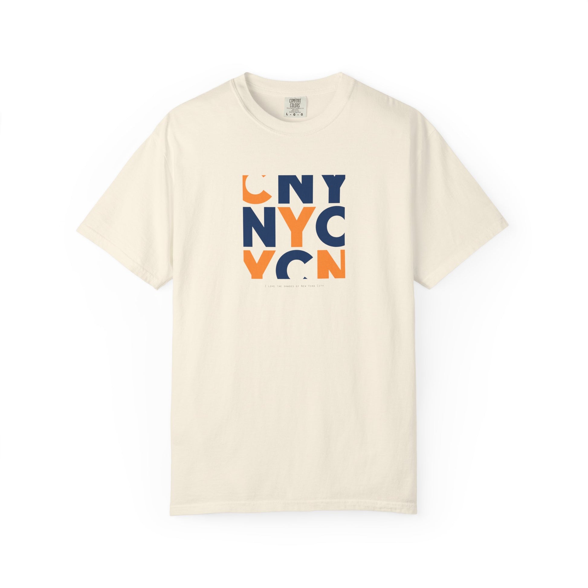 NYC Block Logo T-Shirt — Modern New York City Graphic Tee
