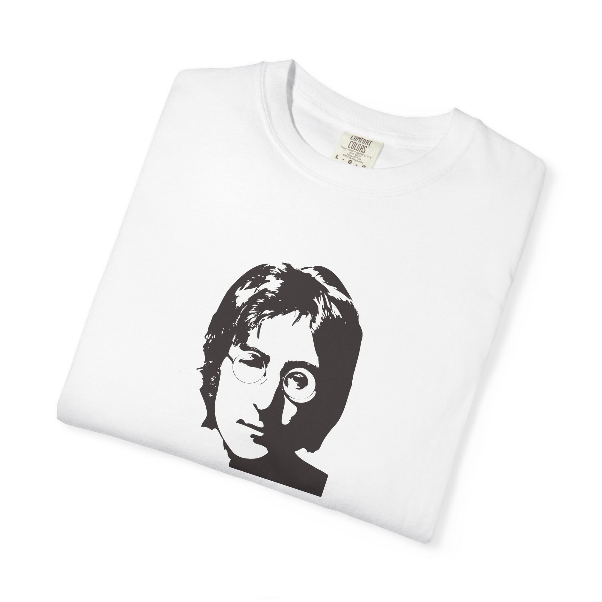 Minimalist Portrait Tee — Monochrome Face Graphic T-Shirt