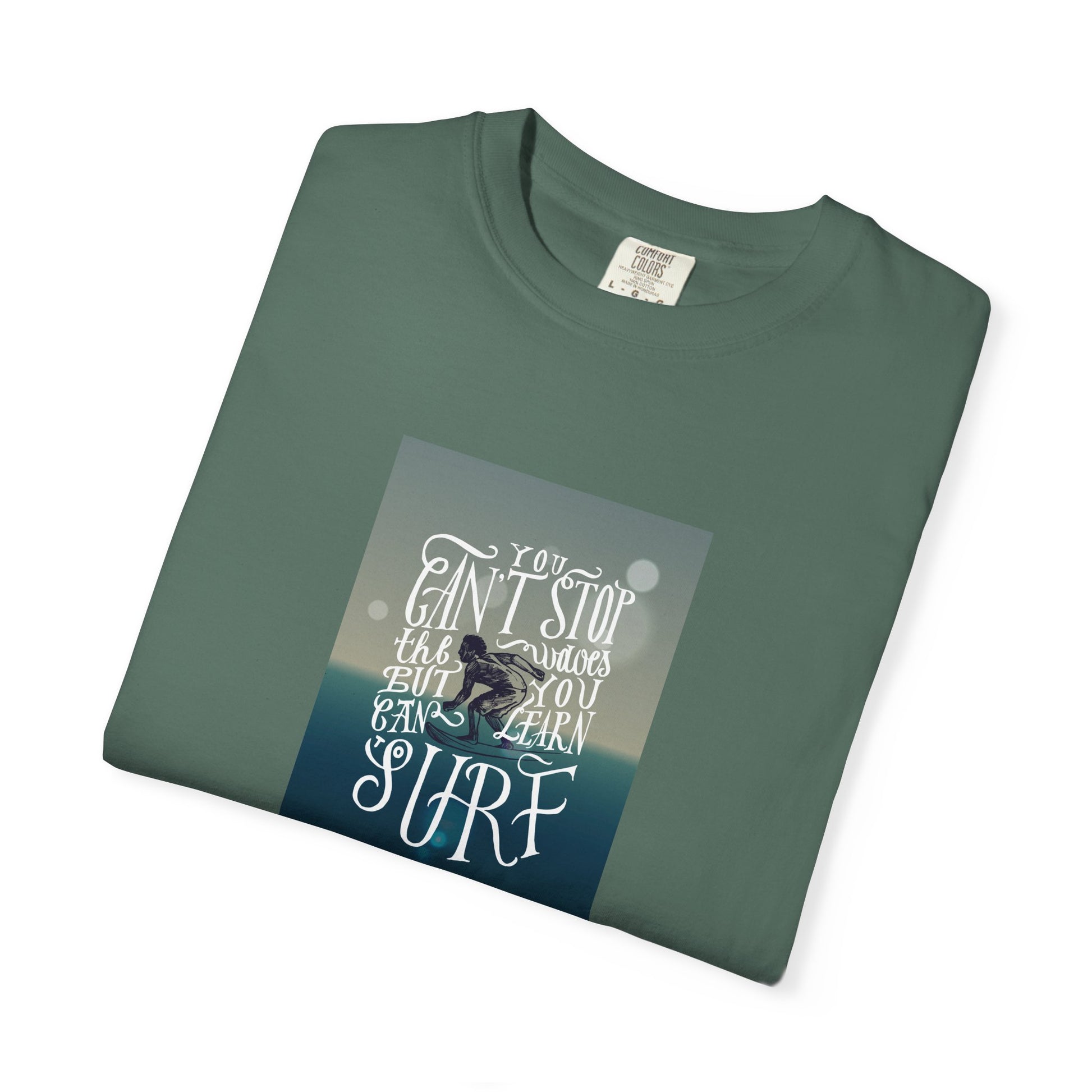 Surf Quote T-Shirt — "Live to Surf" Graphic Tee