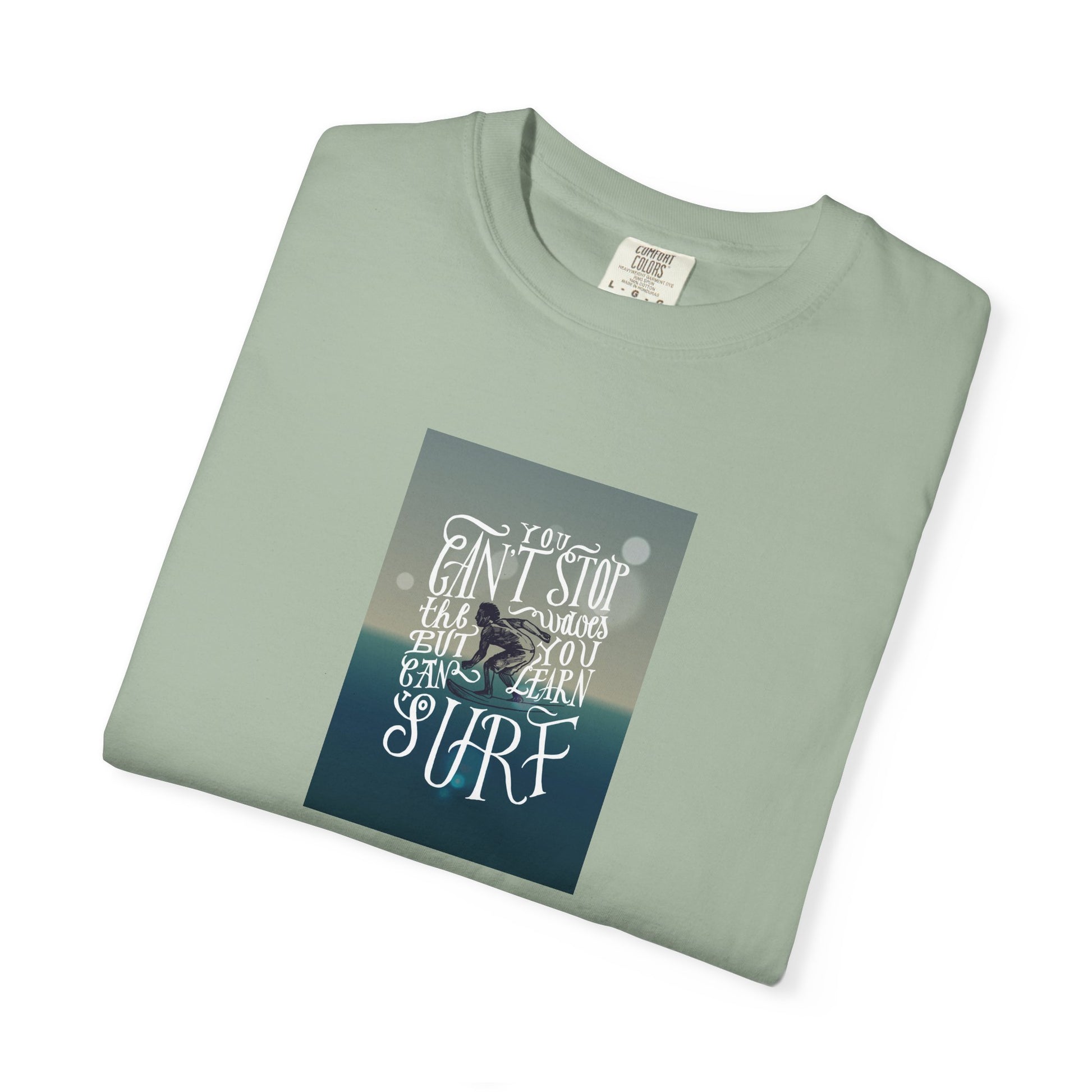 Surf Quote T-Shirt — "Live to Surf" Graphic Tee