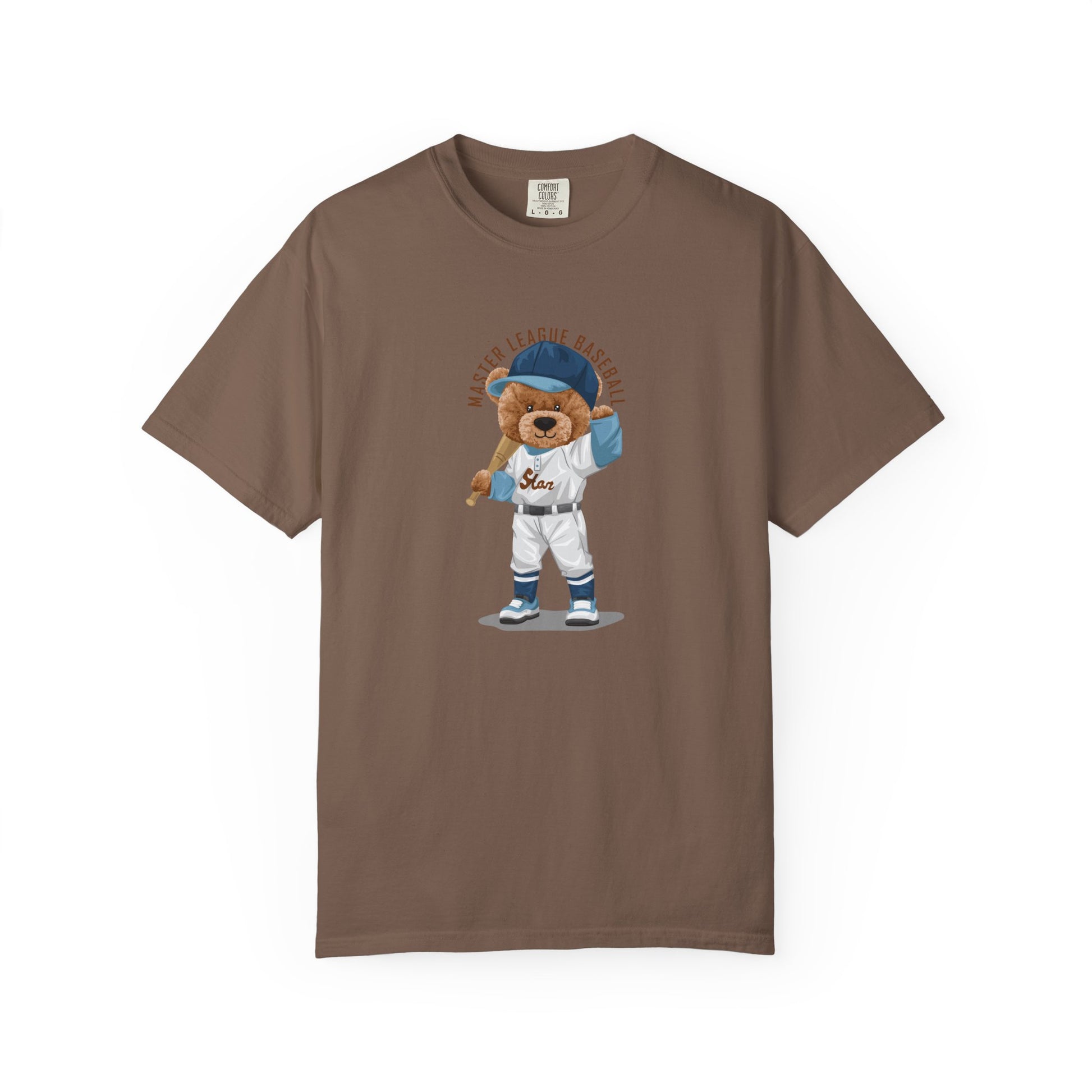 Baseball Bear T-Shirt — Cute Batter Teddy Graphic Tee (Team Spirit, Fan Gift) lifestyle