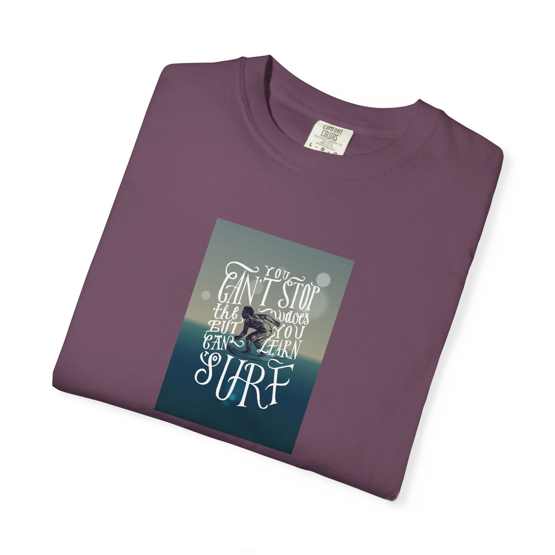 Surf Quote T-Shirt — "Live to Surf" Graphic Tee