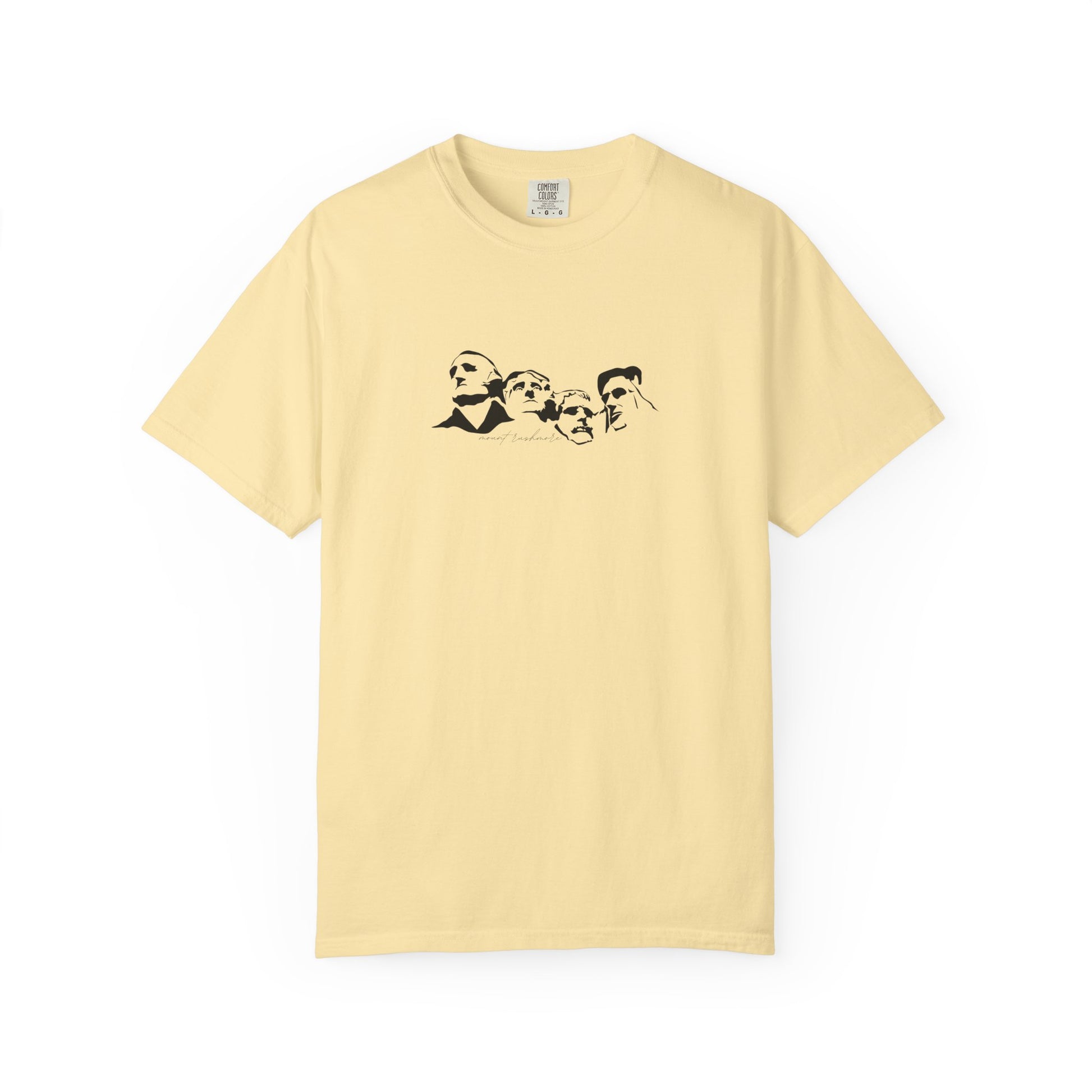 mount rushmore landmark graphic t shirt design
