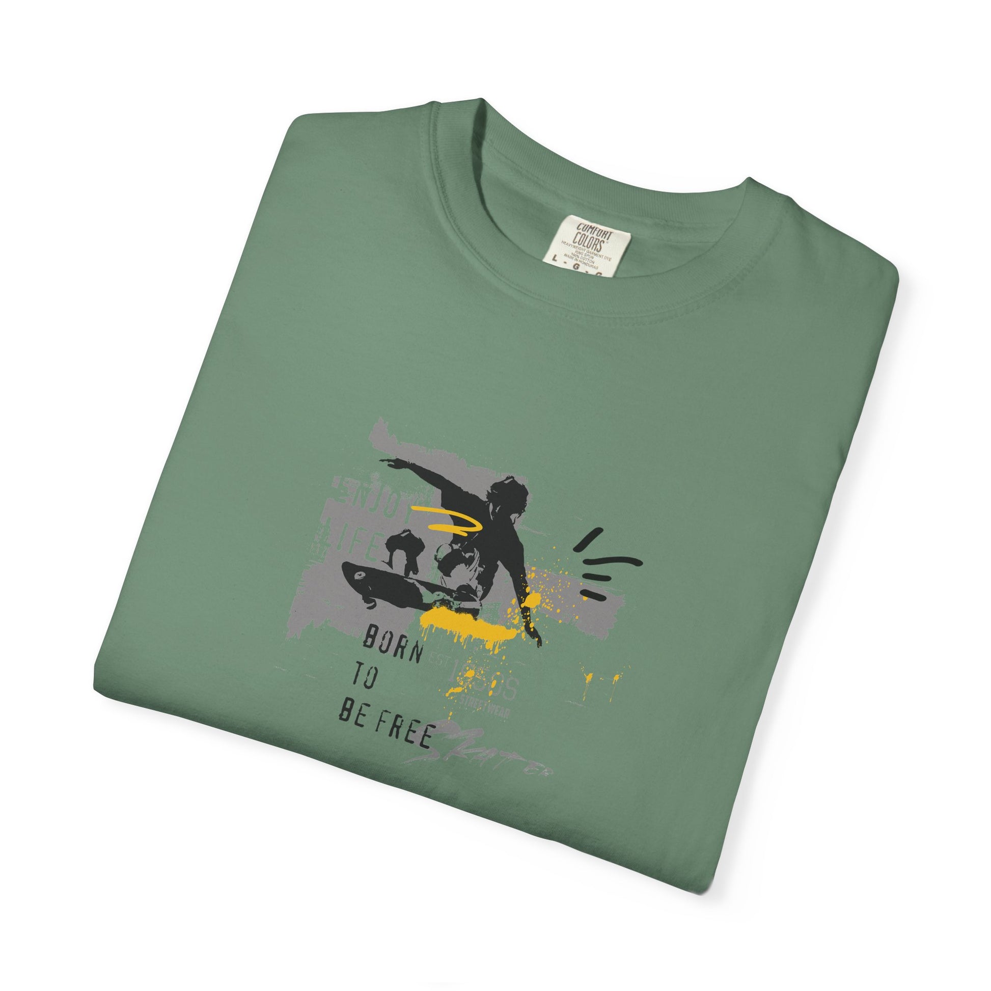 Skateboarder Graphic T-Shirt — Urban Skate Life Design