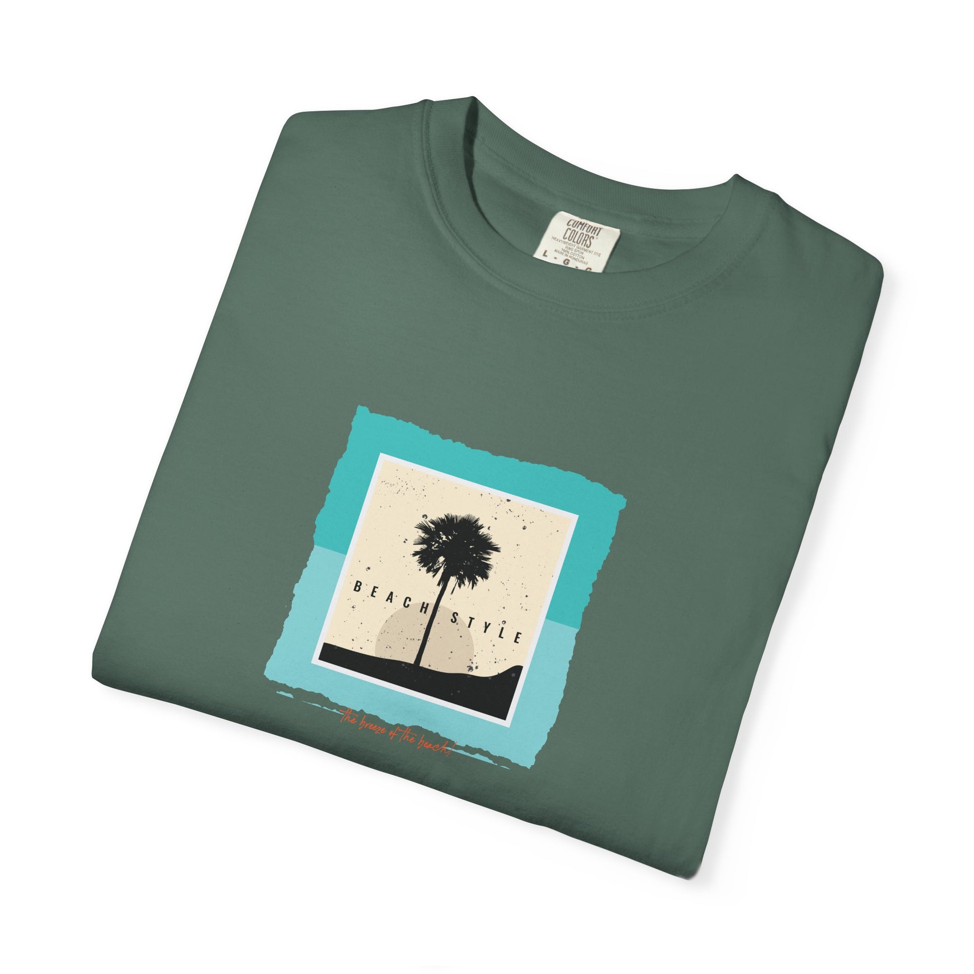 Palm Tree Sunset T-Shirt — Tropical Beach Vibes Graphic Tee breeze