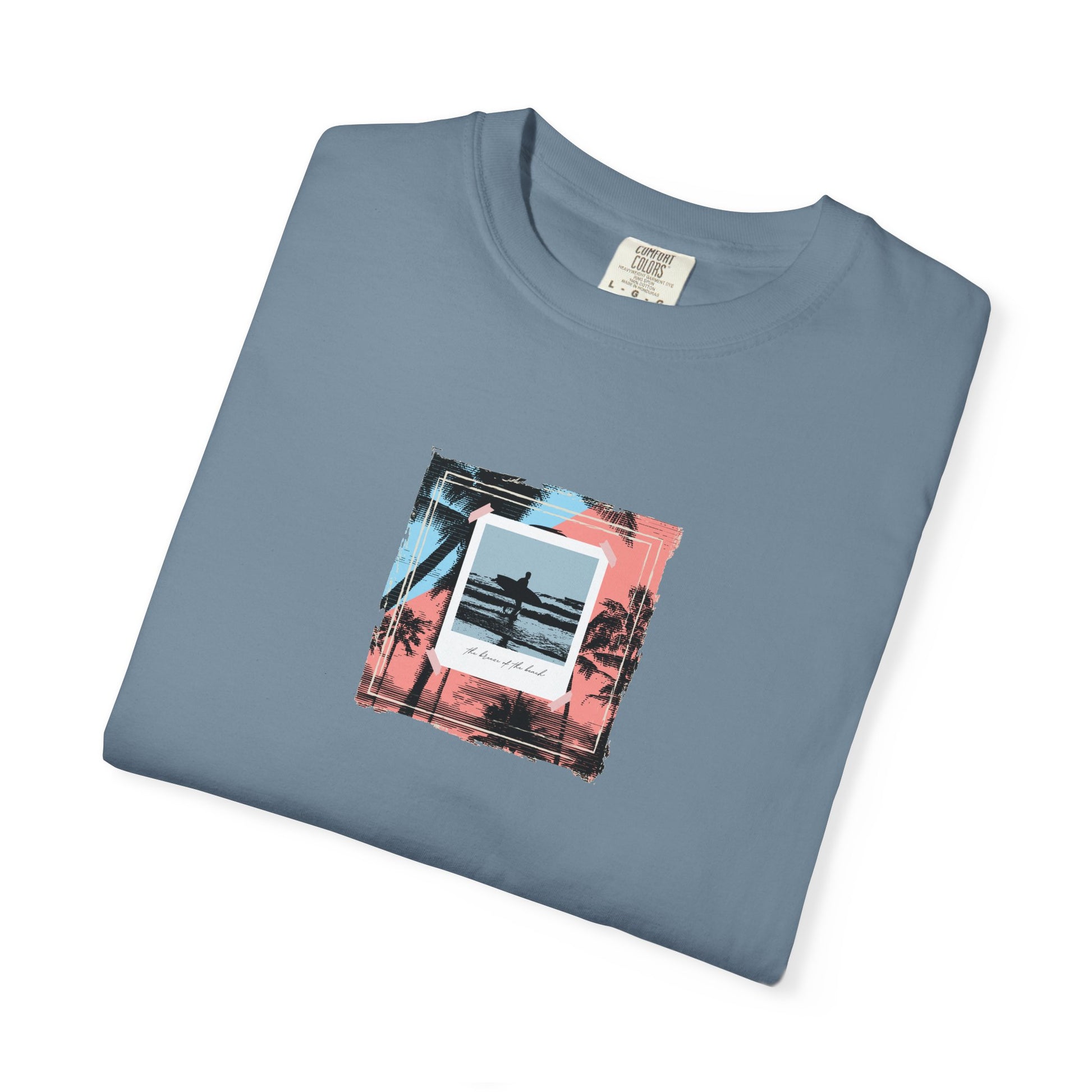 T-Shirt — Retro Palm Beach Sunset Graphic Tee