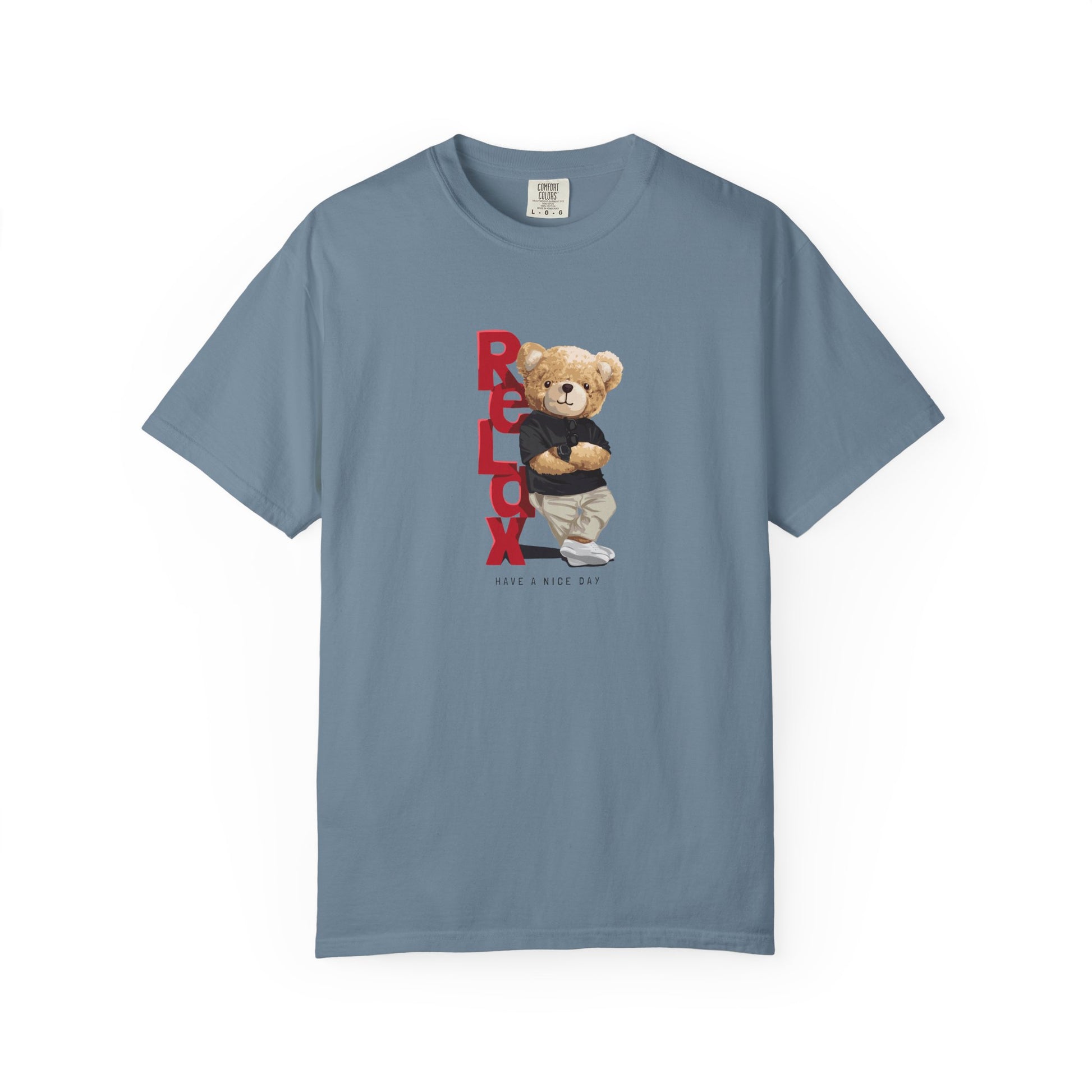 T-Shirt - Relax Teddy Bear Graphic Tee