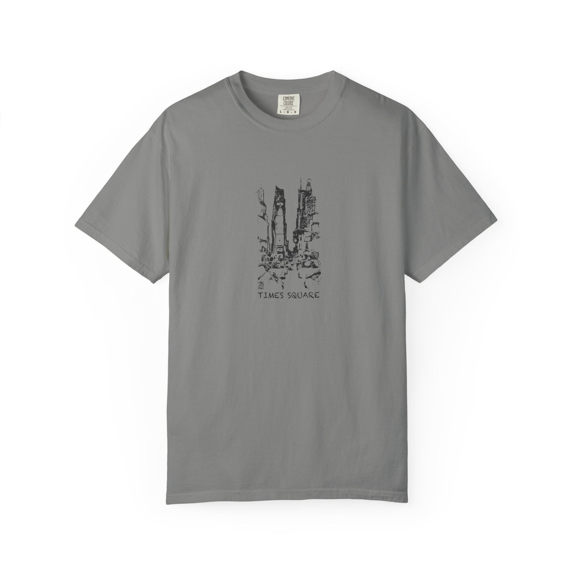 T-Shirt — Minimal Desert Cactus Sketch Tee (I Paint Smallcaps)
