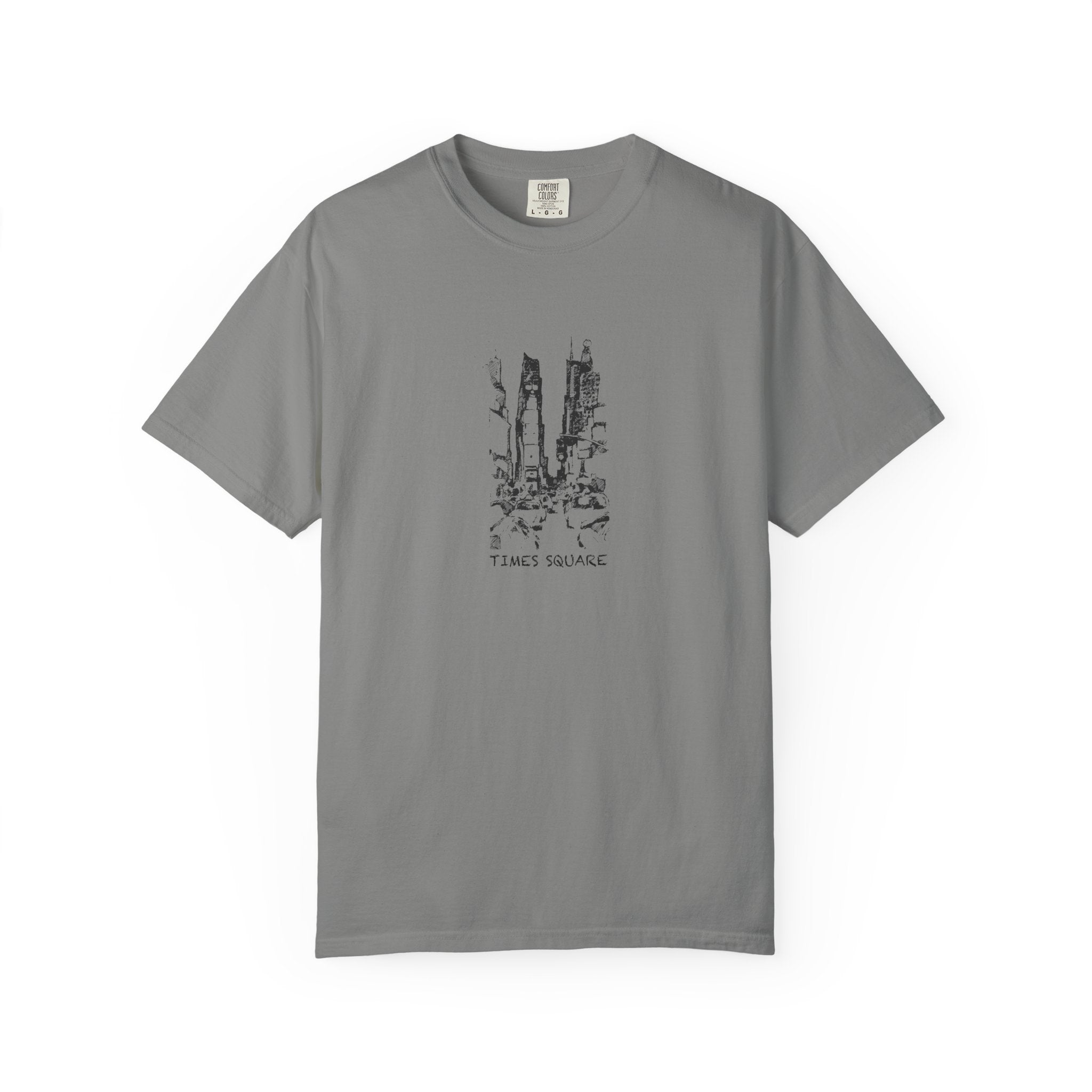 T-Shirt — Minimal Desert Cactus Sketch Tee (I Paint Smallcaps)