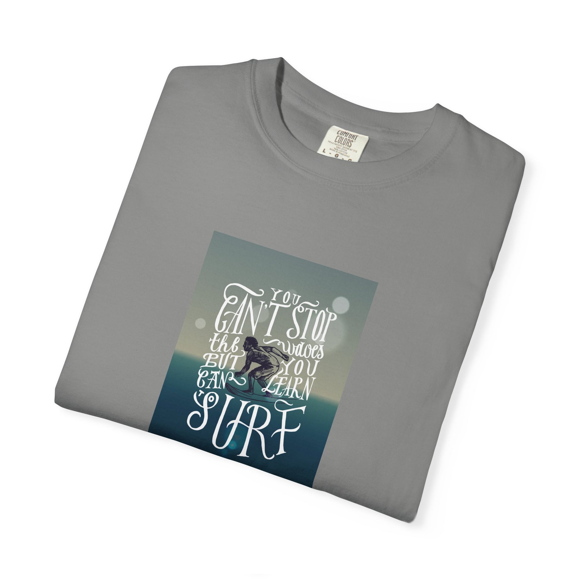 Surf Quote T-Shirt — "Live to Surf" Graphic Tee