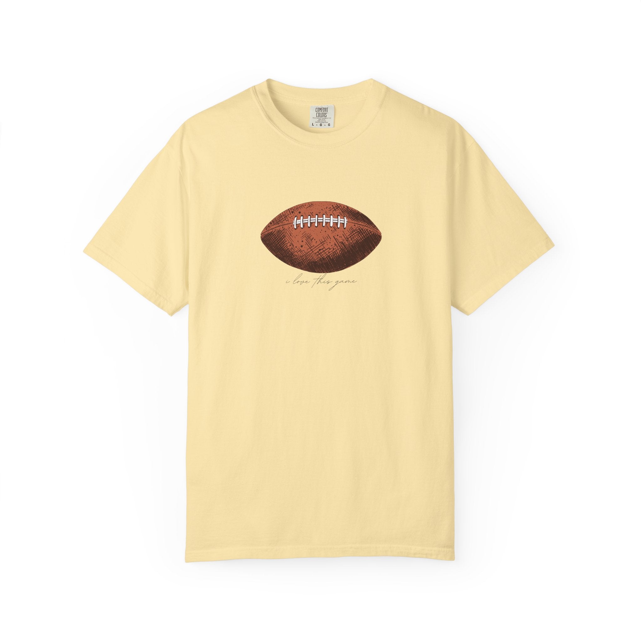 Vintage Football Graphic T-Shirt — Classic Gridiron Tee